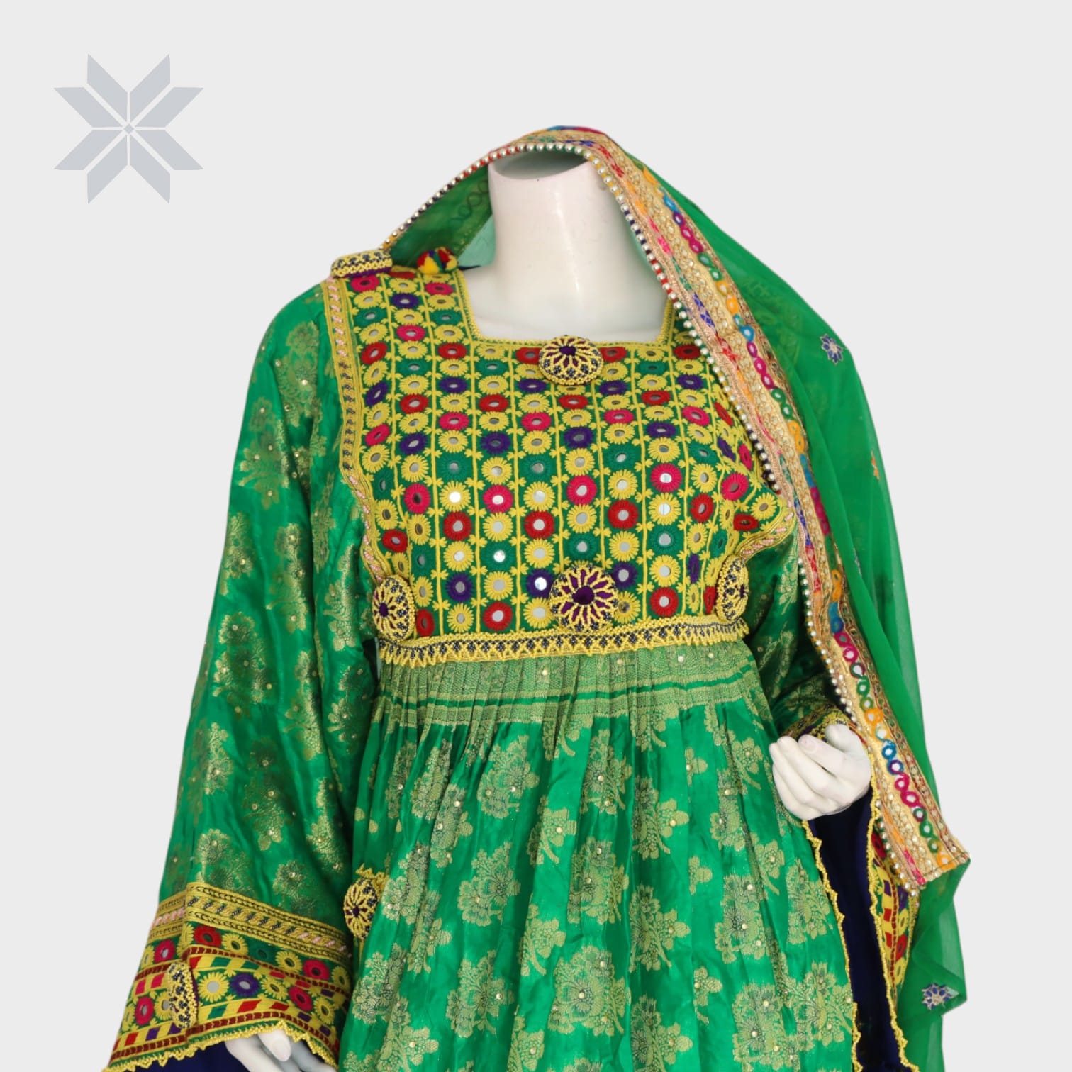 Bahar-e-Sabz Traditional Dress Set