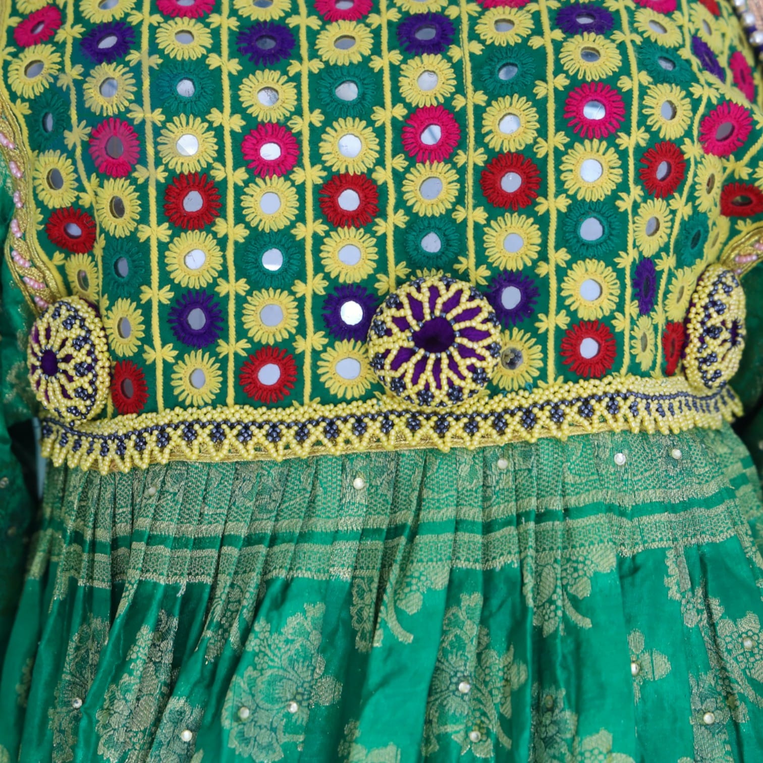 Bahar-e-Sabz Traditional Dress Set