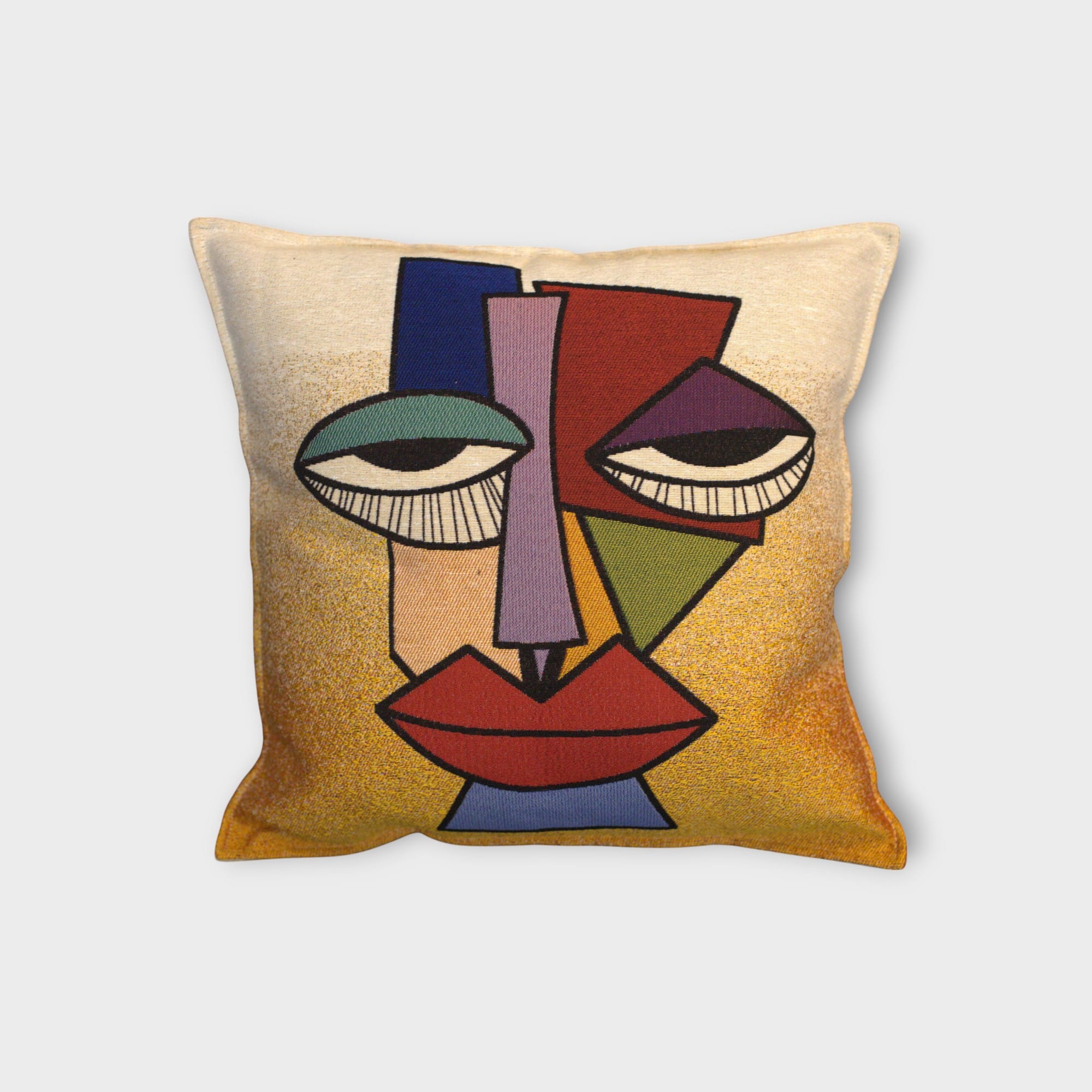 2pc Throw Pillow Cover, Artistic Embroidered Design