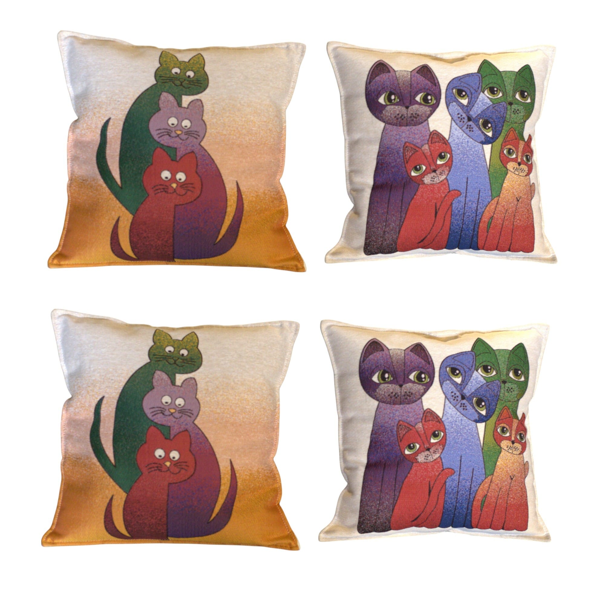 Pillow Covers, Set of 2, One Sided Pillow case Cover 45x45 cm
