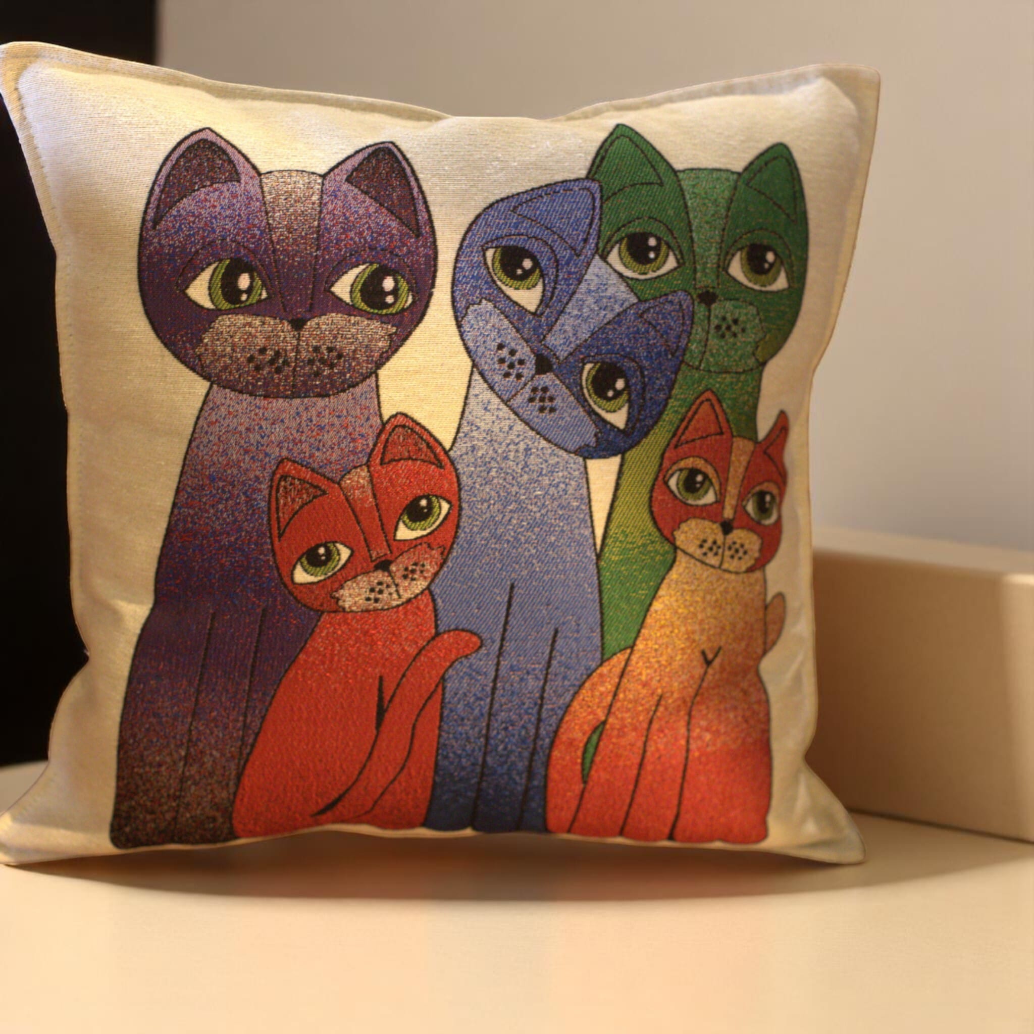 Pillow Covers, Set of 2, One Sided Pillow case Cover 45x45 cm