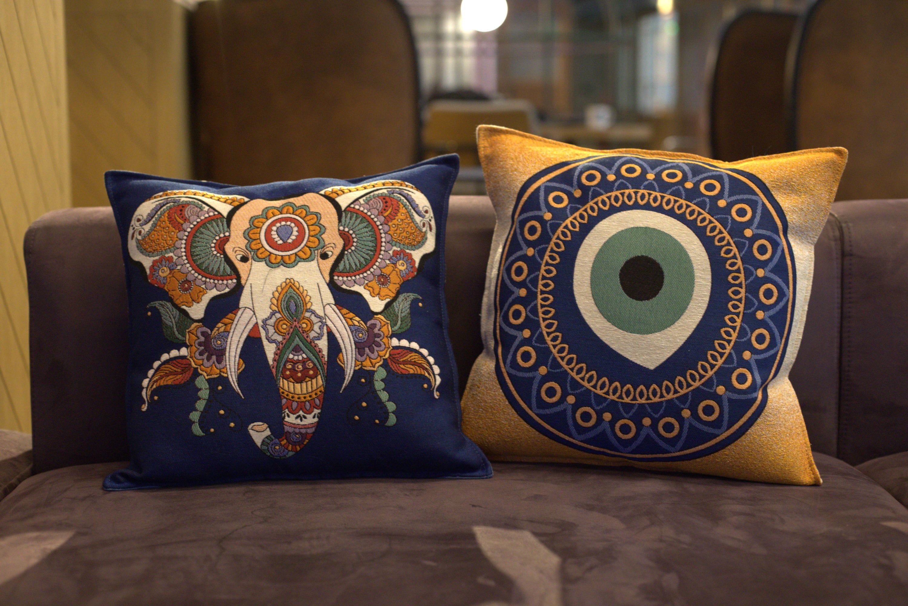 2 pcs Cushion Cover Turkish Pillow Cover