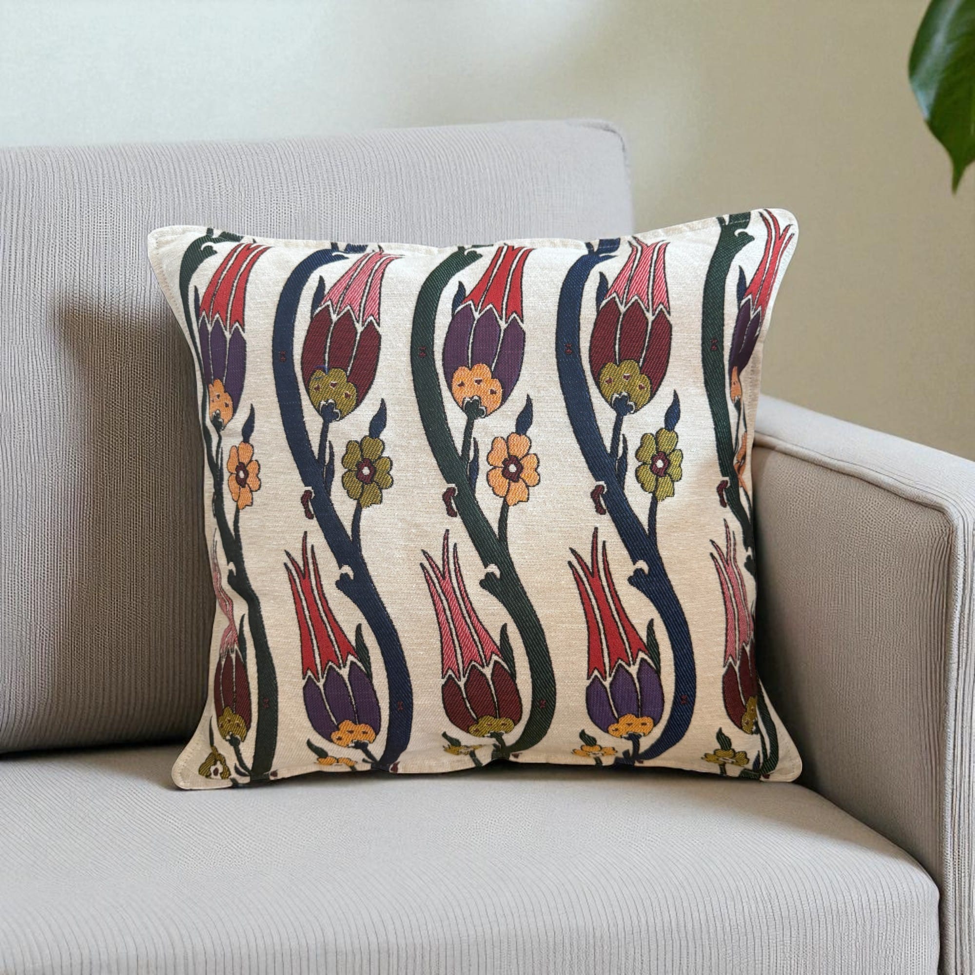 Tulip Throw Pillow Cover 1pc
