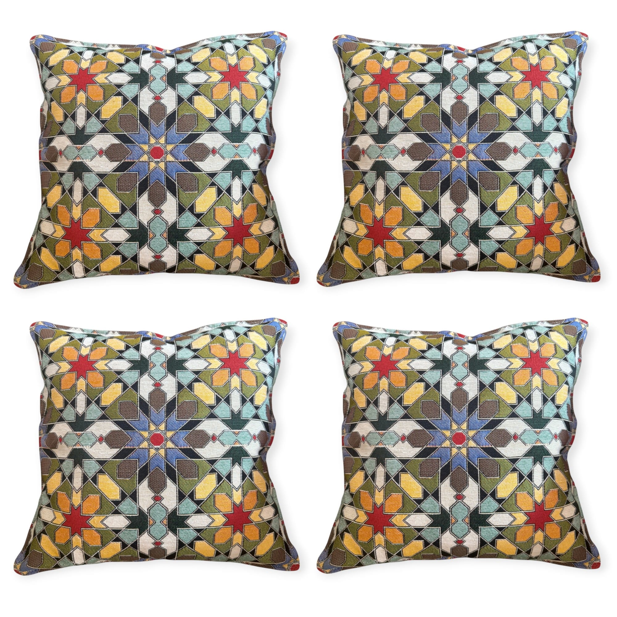 4 pcs Geo Pillow Covers