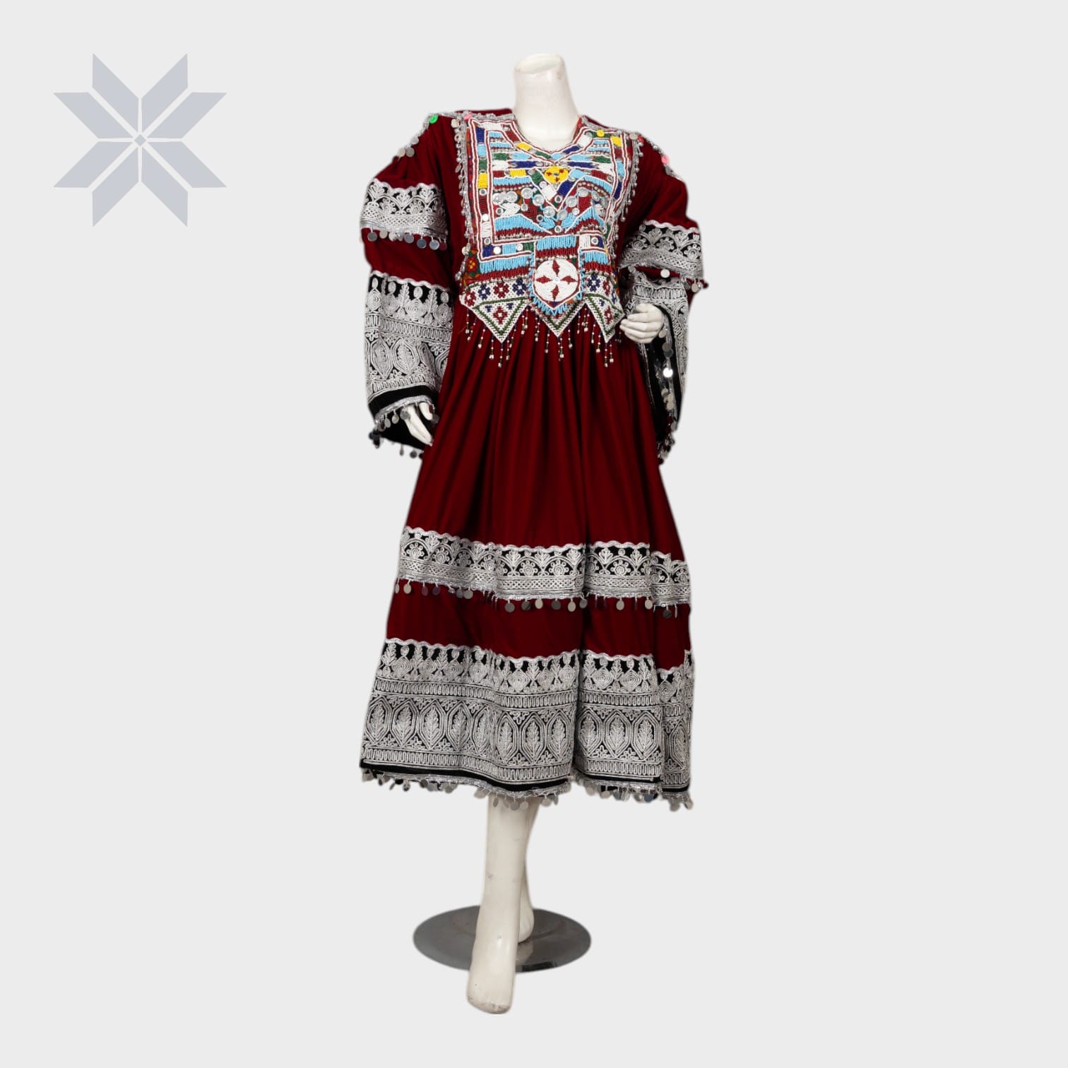 Surkhani Charm Embroidered Dress