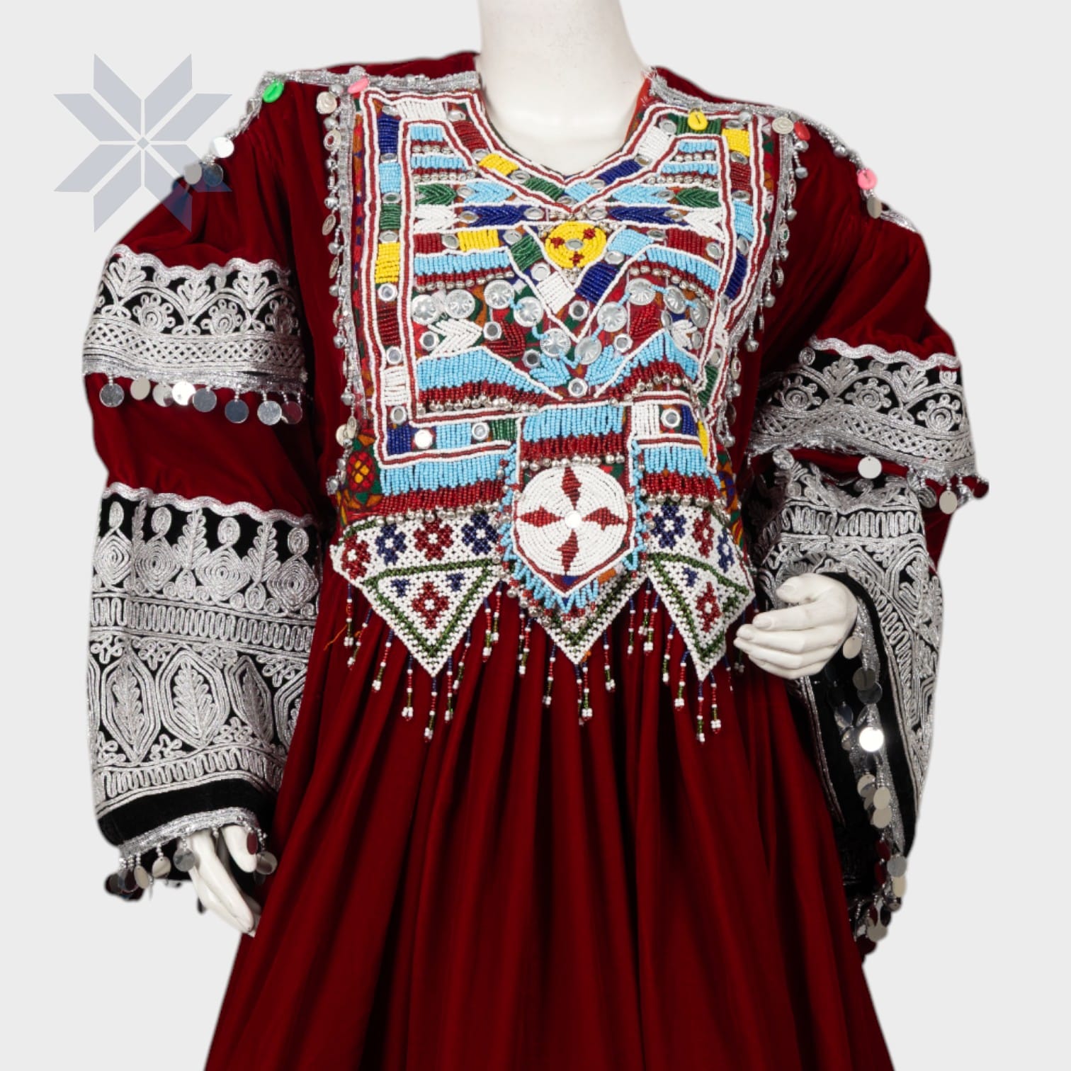 Surkhani Charm Embroidered Dress
