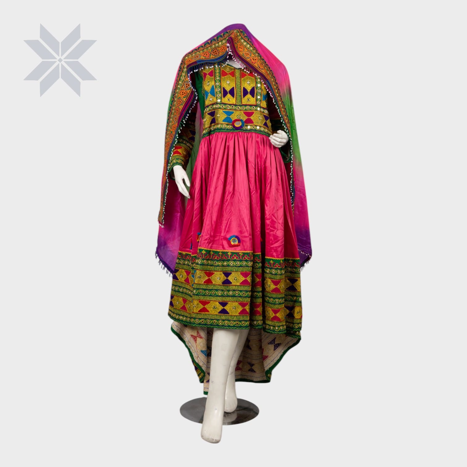 Ziba Kandahari High-Low Dress