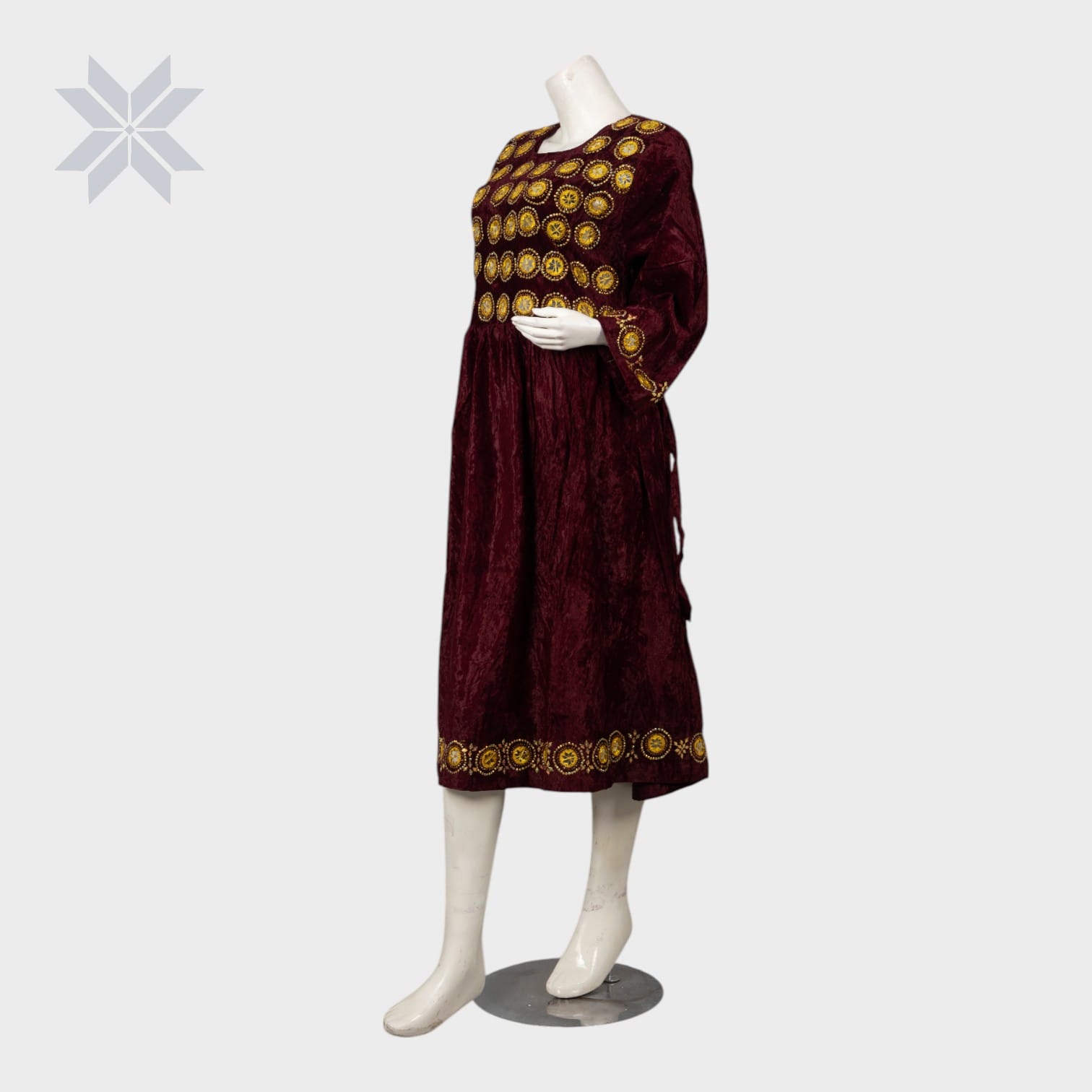 Gul Bahar Velvet Dress