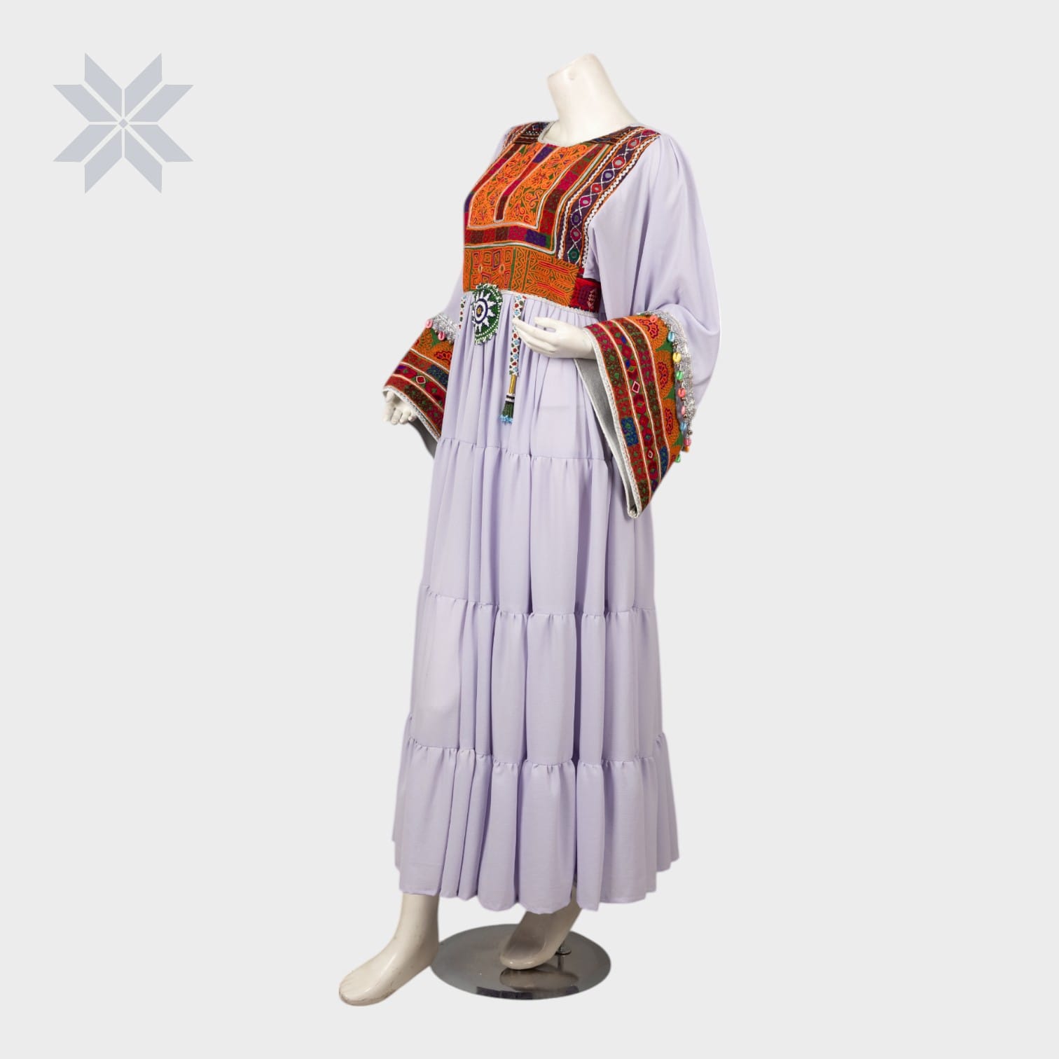 Lavender Nomad Elegance Dress