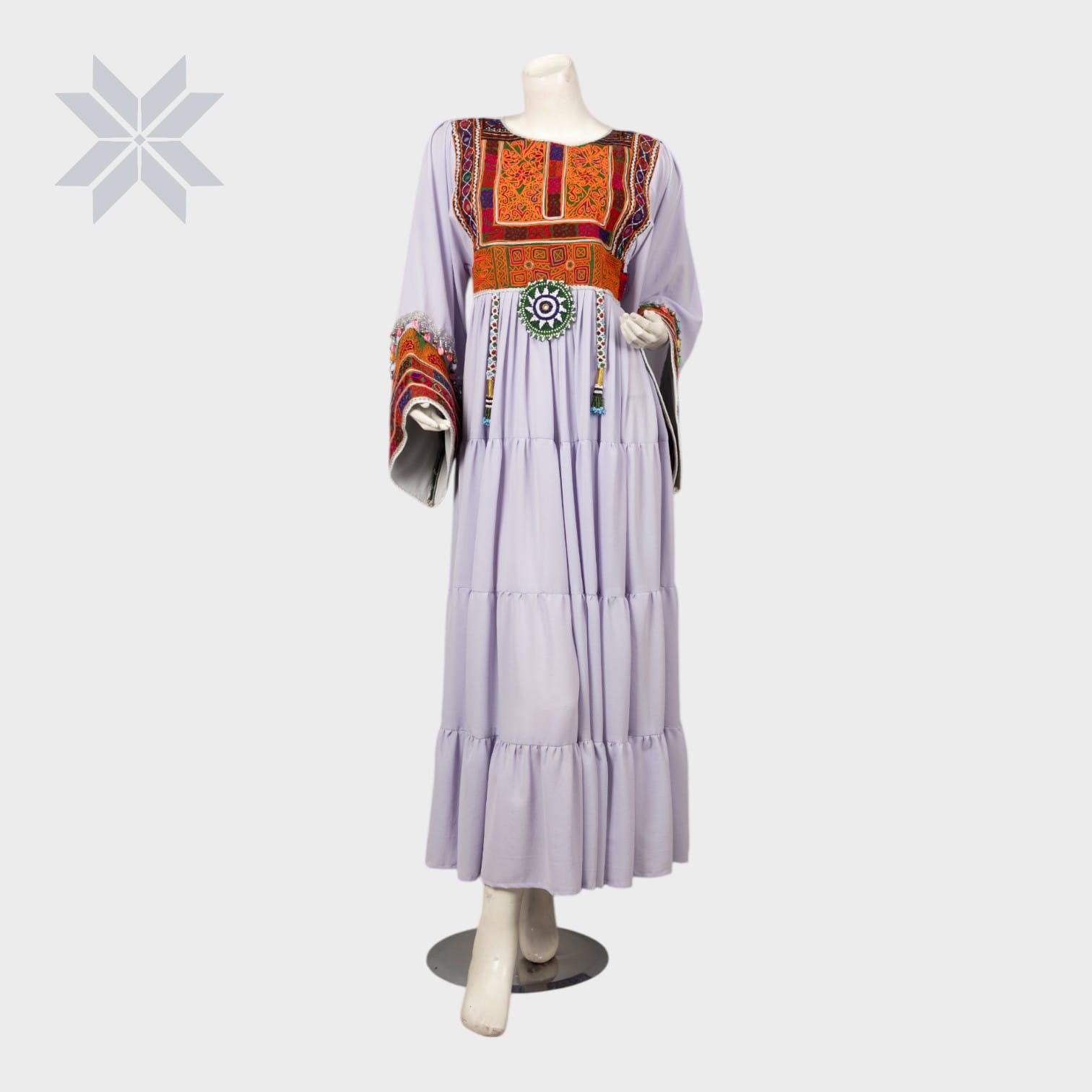 Lavender Nomad Elegance Dress