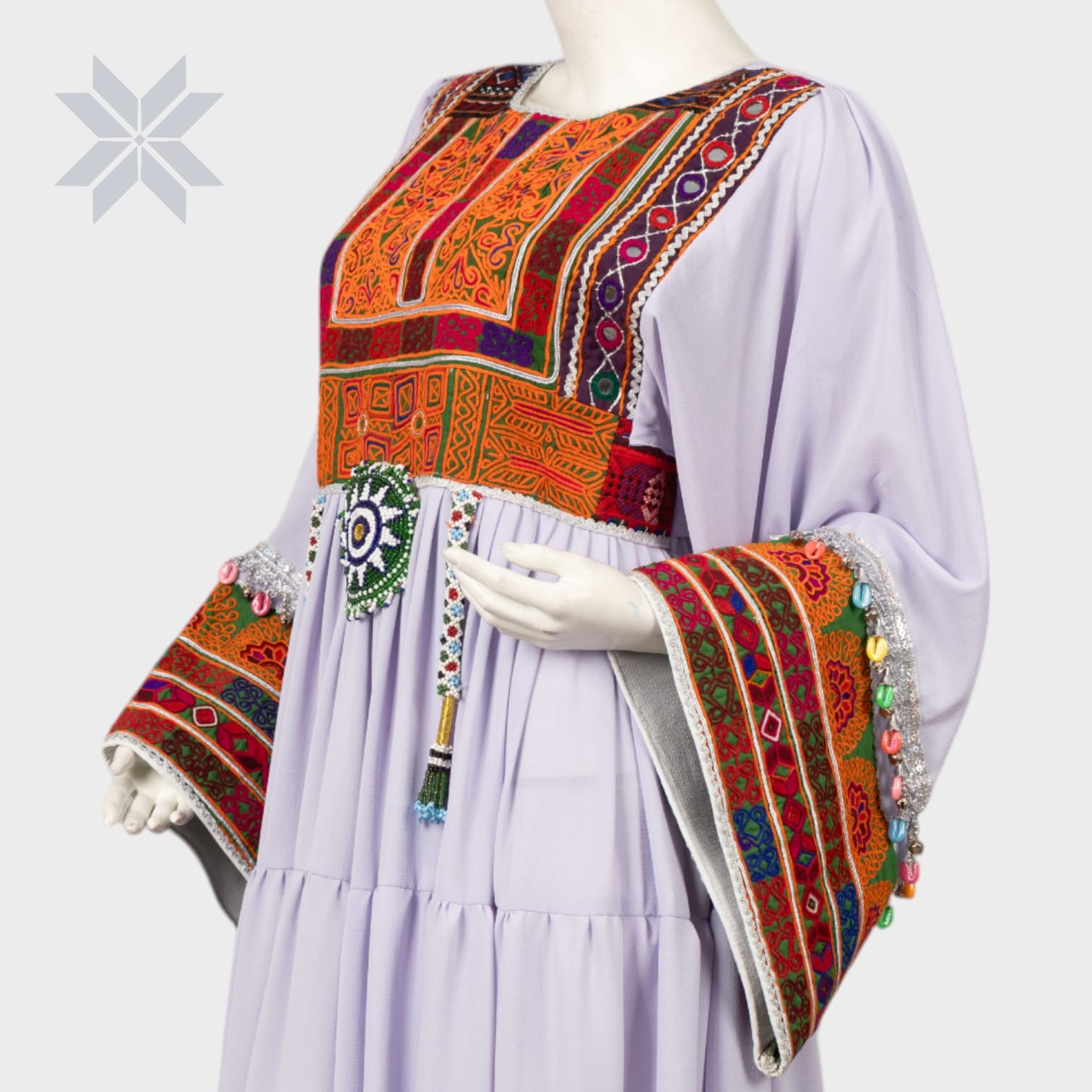 Lavender Nomad Elegance Dress