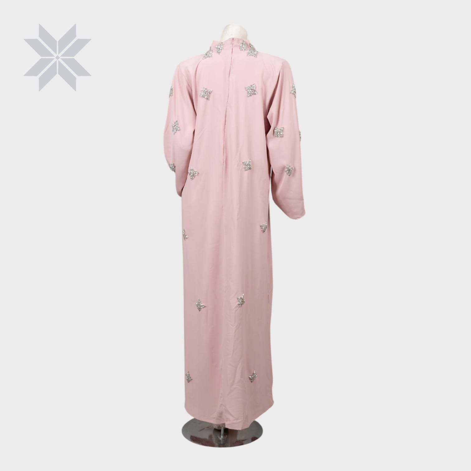 Blush Pearl Grace Gown Abaya
