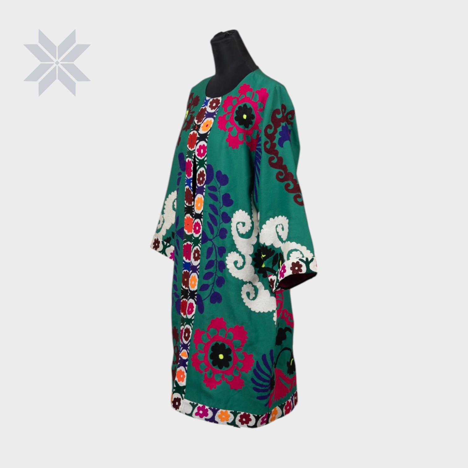 Handmade Coat Garden Mosaic Suzani Tunic