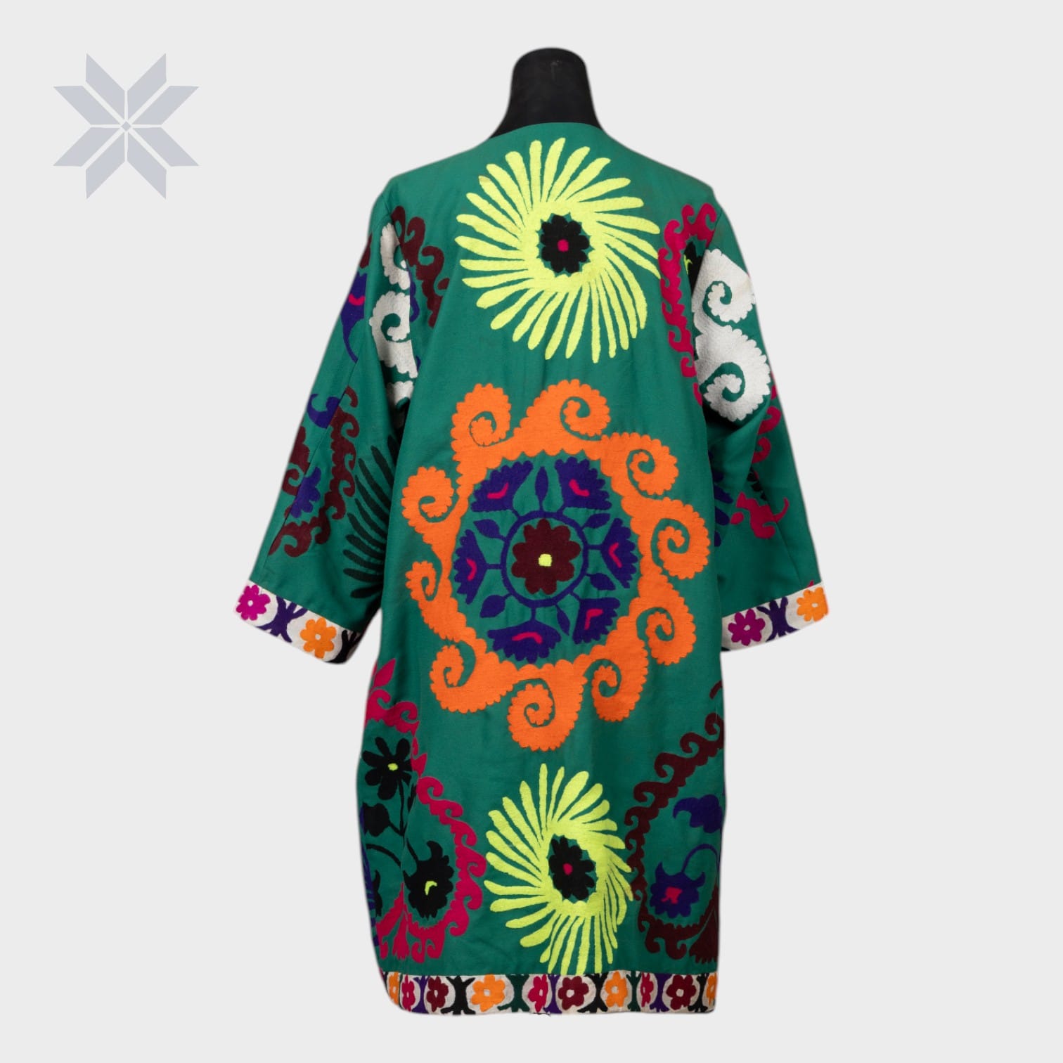 Handmade Coat Garden Mosaic Suzani Tunic