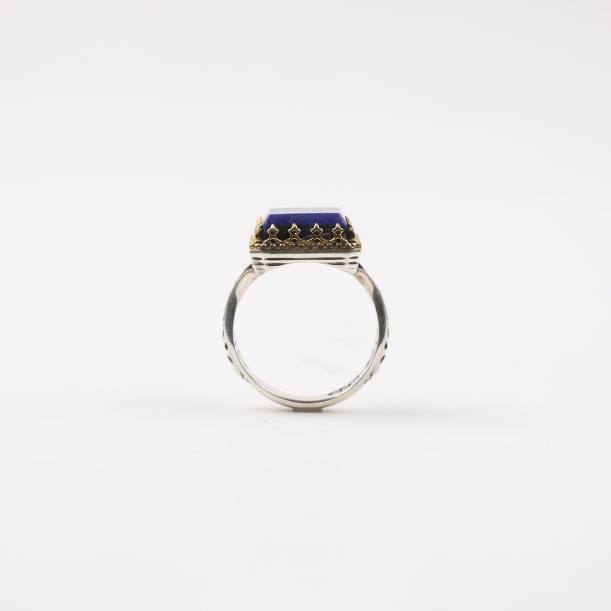 Lapis Lazuli Sterling Silver Men Ring