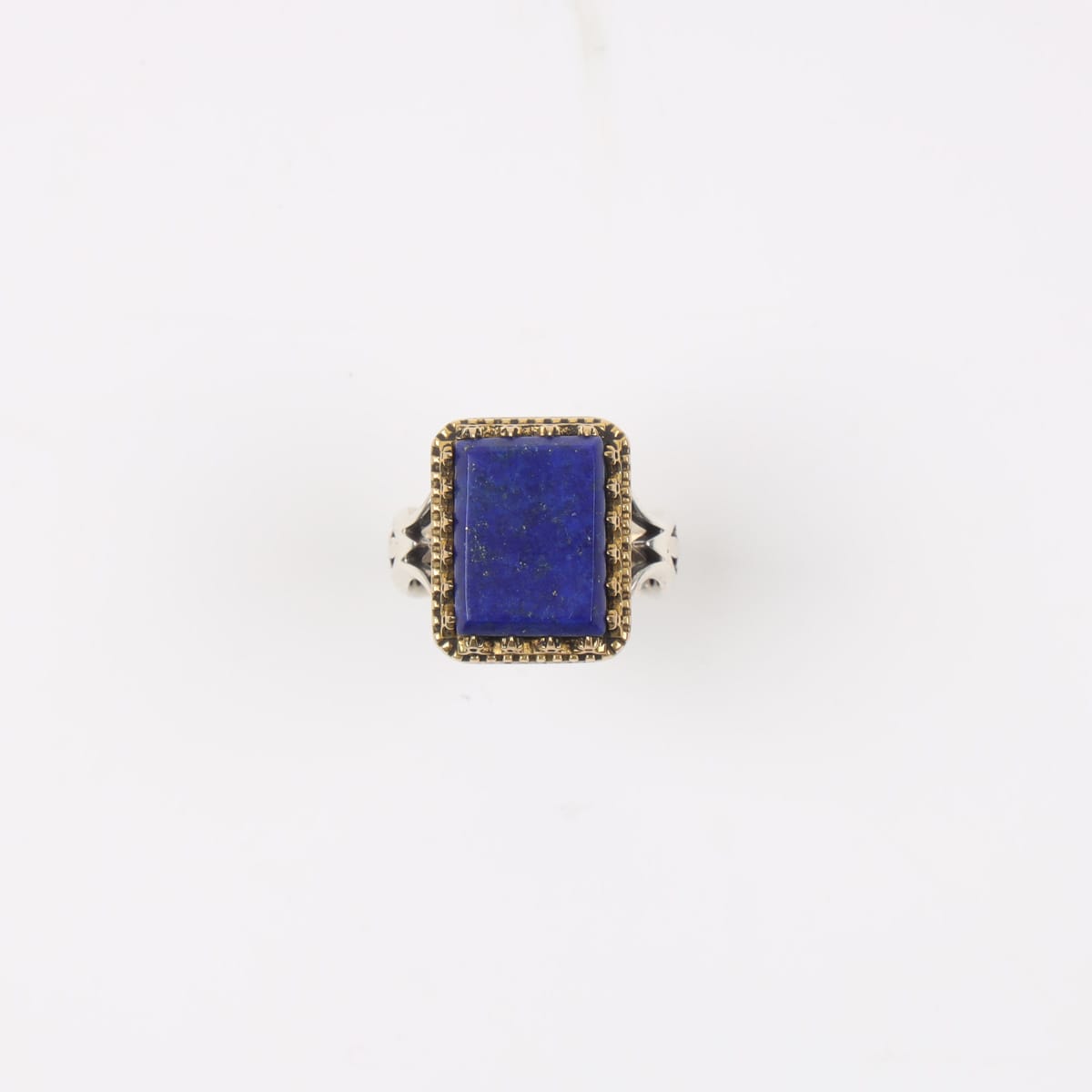 Lapis Lazuli Sterling Silver Men Ring