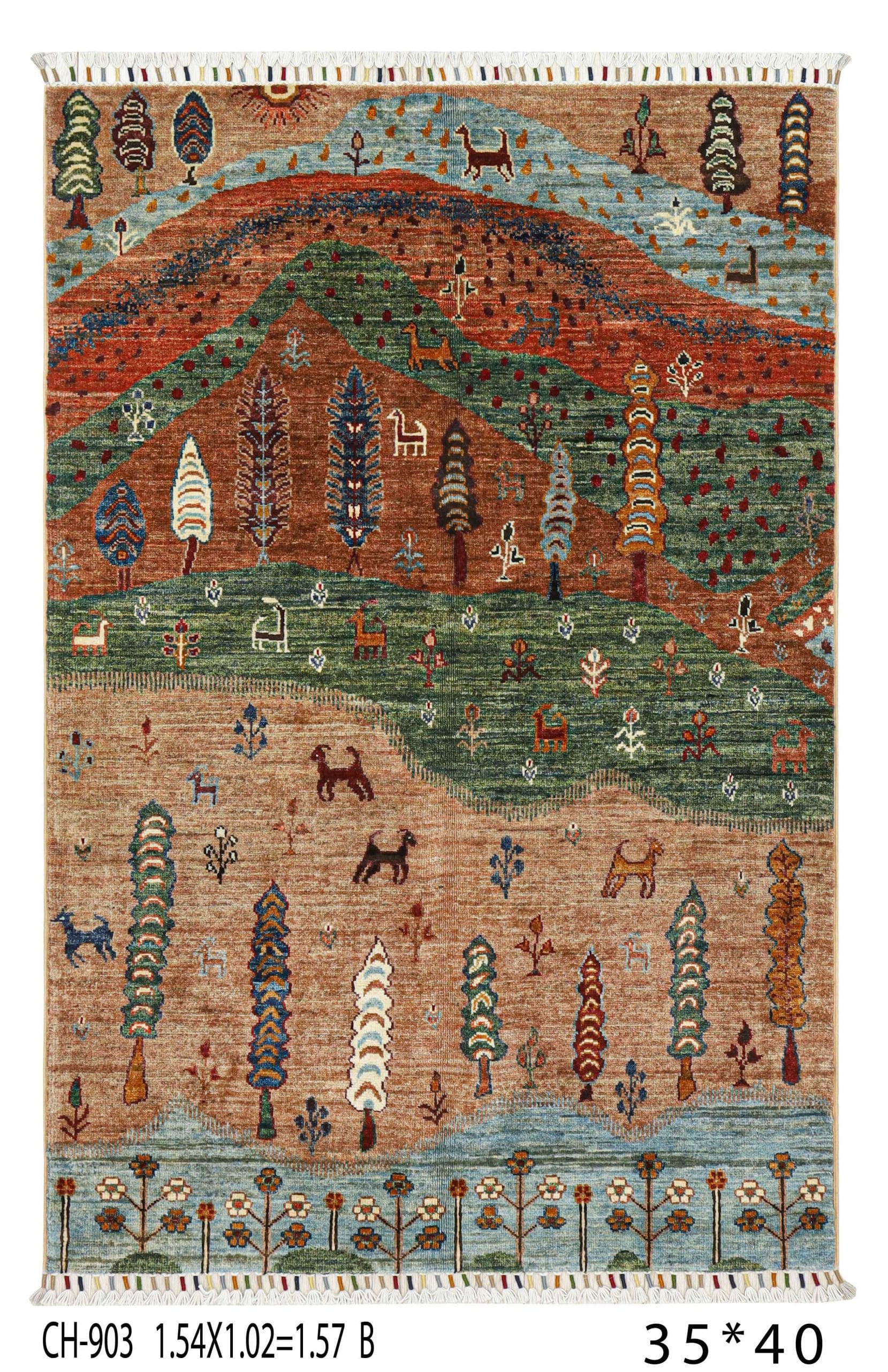 Darkhtak Daryeye HANDMADE CARPET
