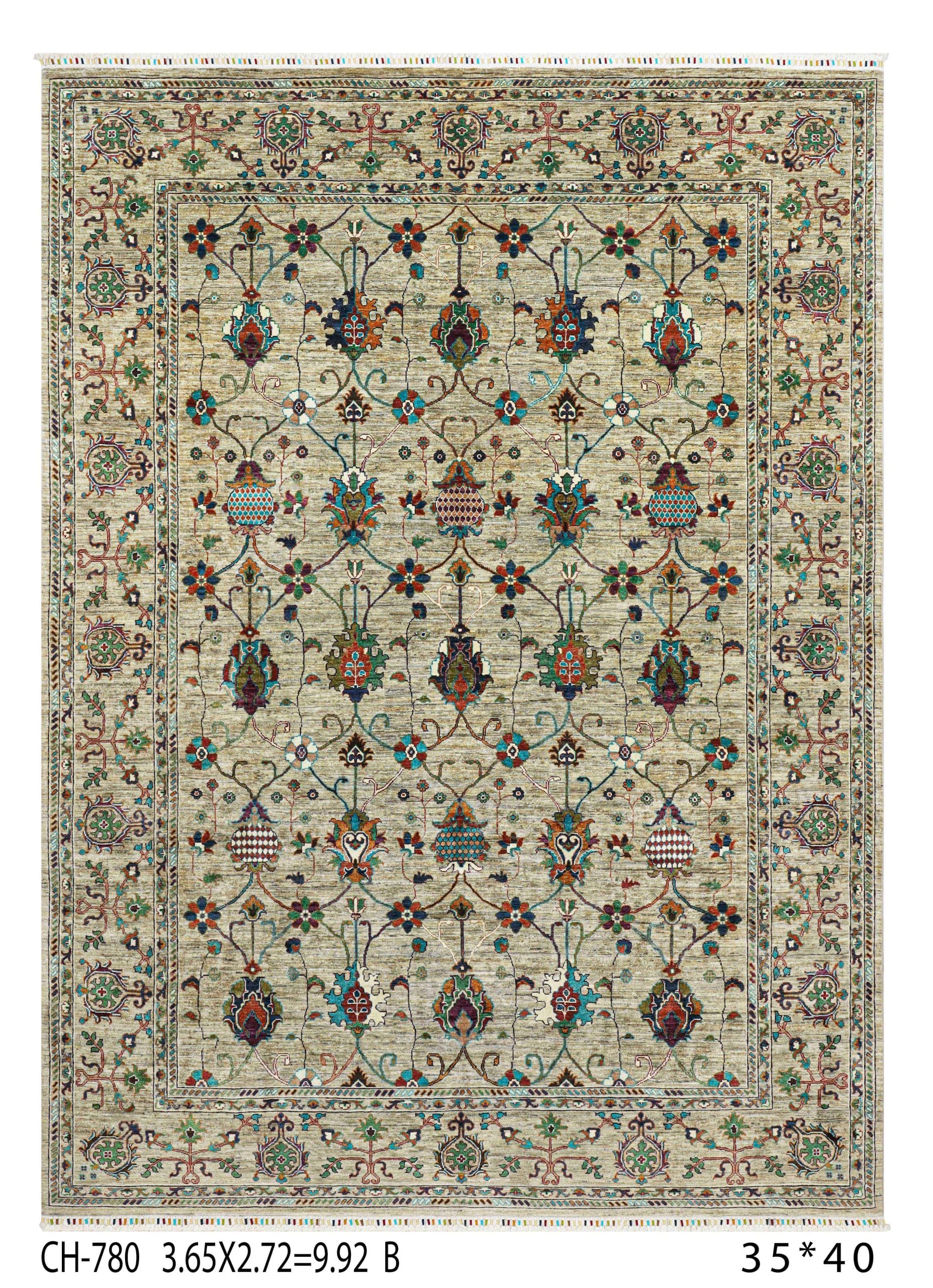 Luxury Carpet Choobi Design by Sakhizada Uzbek carperts