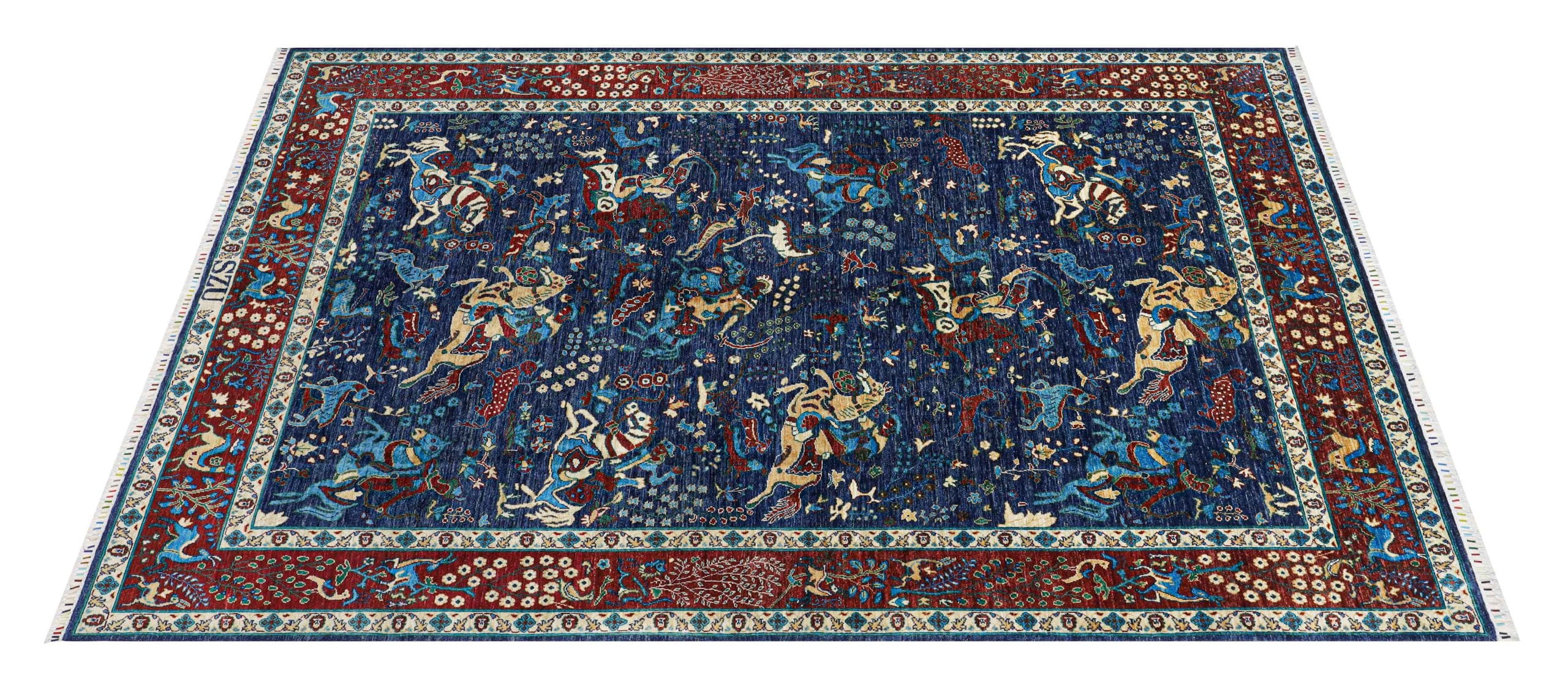 ASPAK LUXURY HANDMADE CARPET ROYAL DESIGN