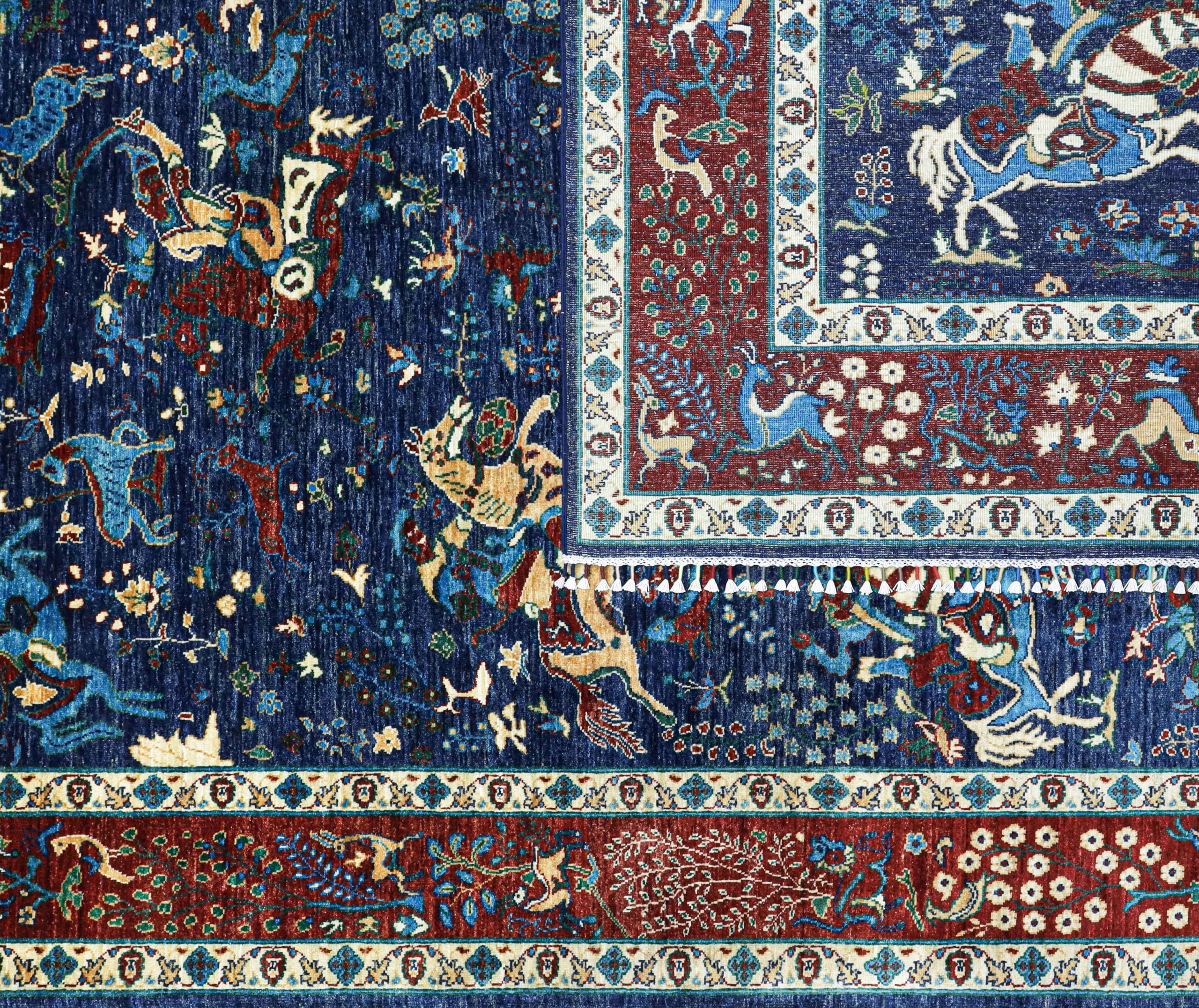 ASPAK LUXURY HANDMADE CARPET ROYAL DESIGN