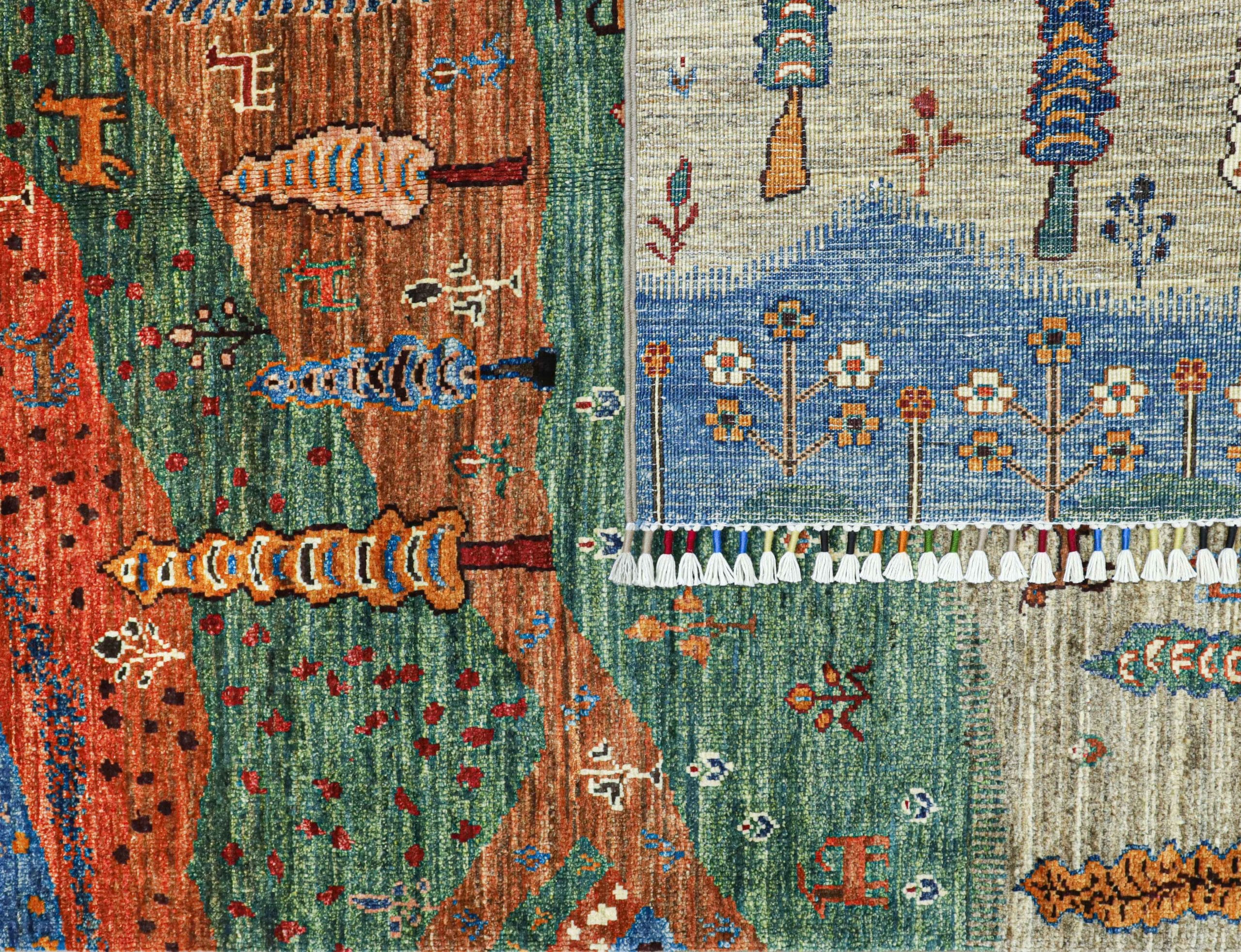 DARKHT NAQSHA DARYAYE CARPET HANDMADE CHOBRANG