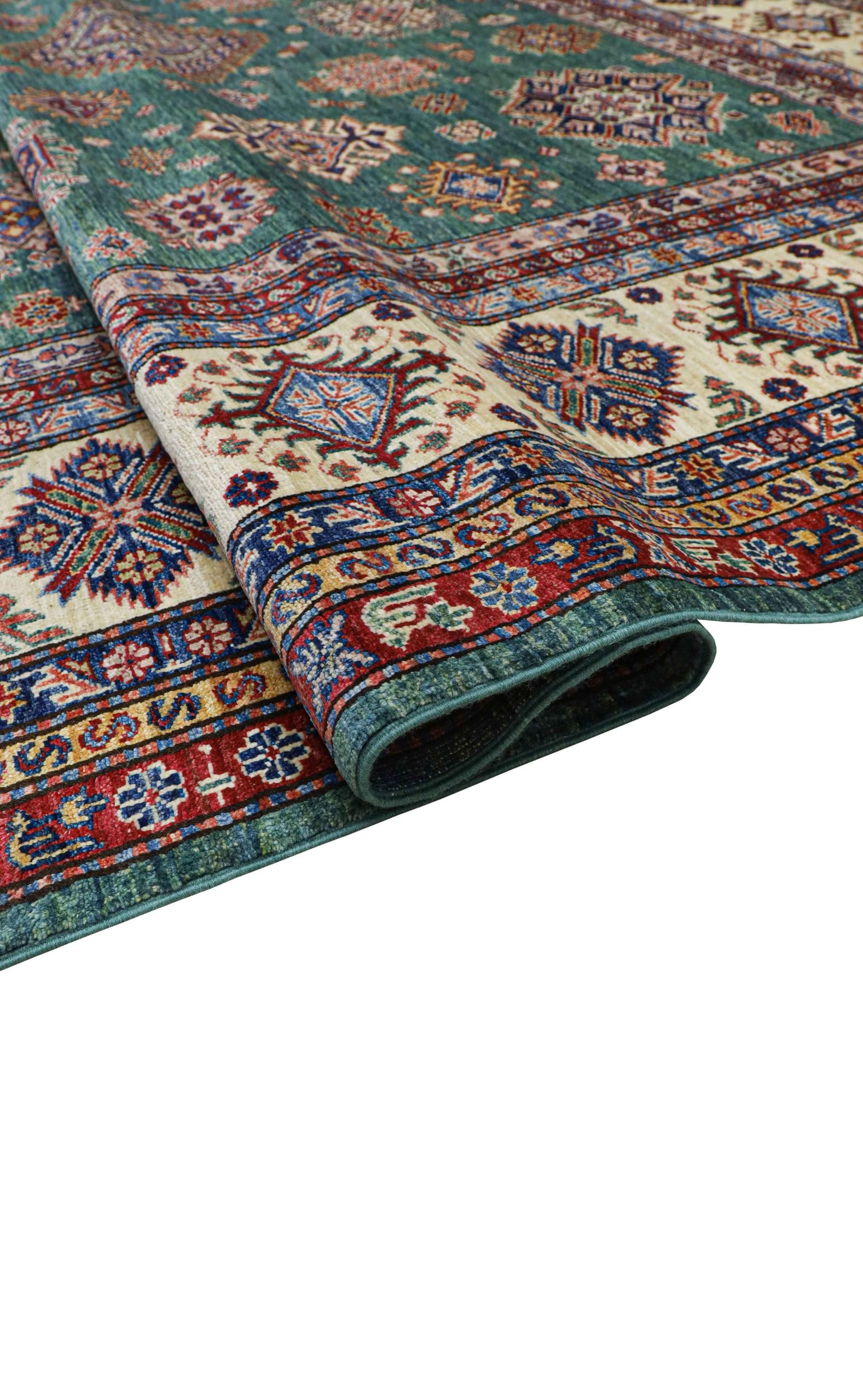 Qazaq Tribal Rug – Heritage Woven in Wool