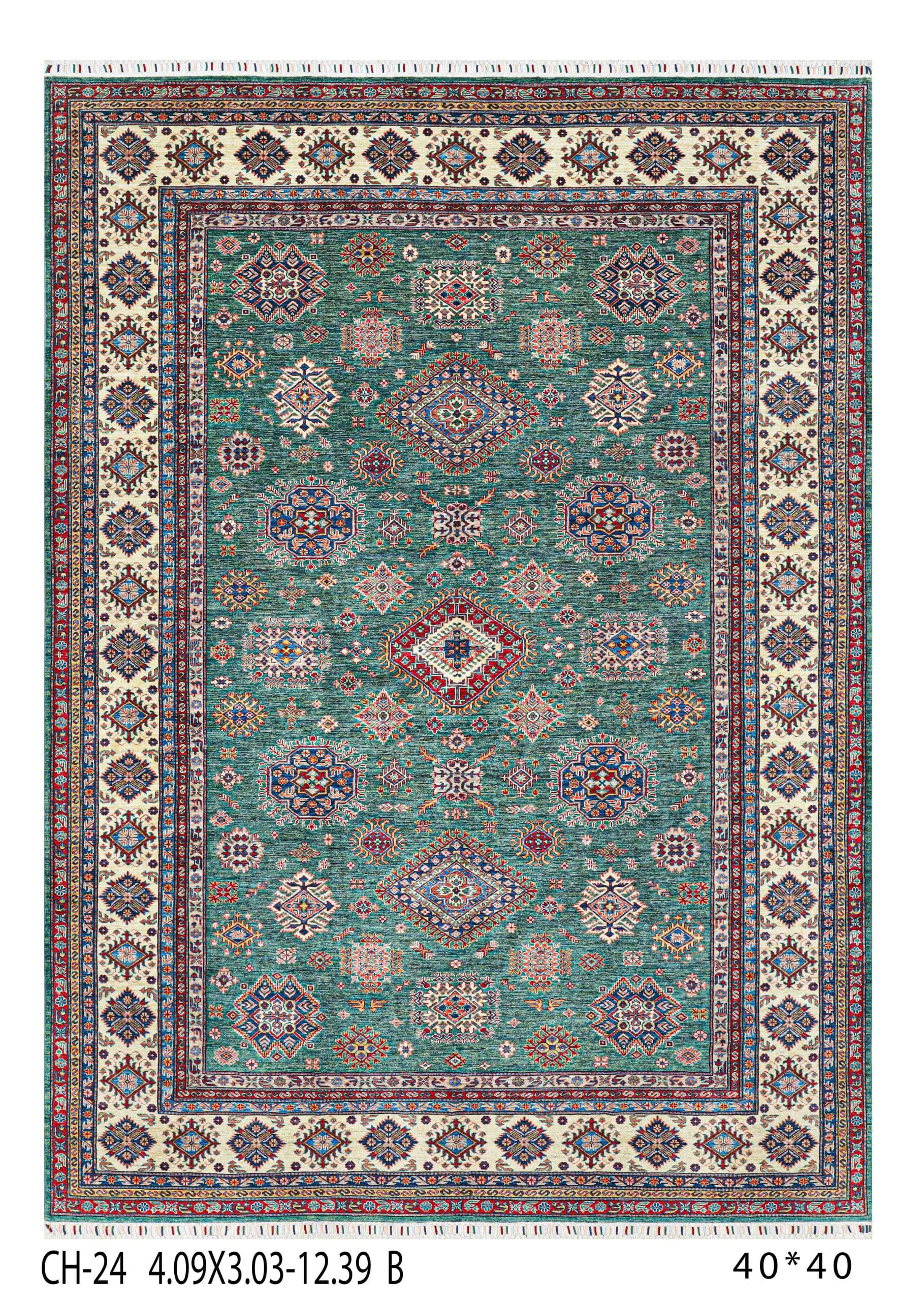 Qazaq Tribal Rug – Heritage Woven in Wool