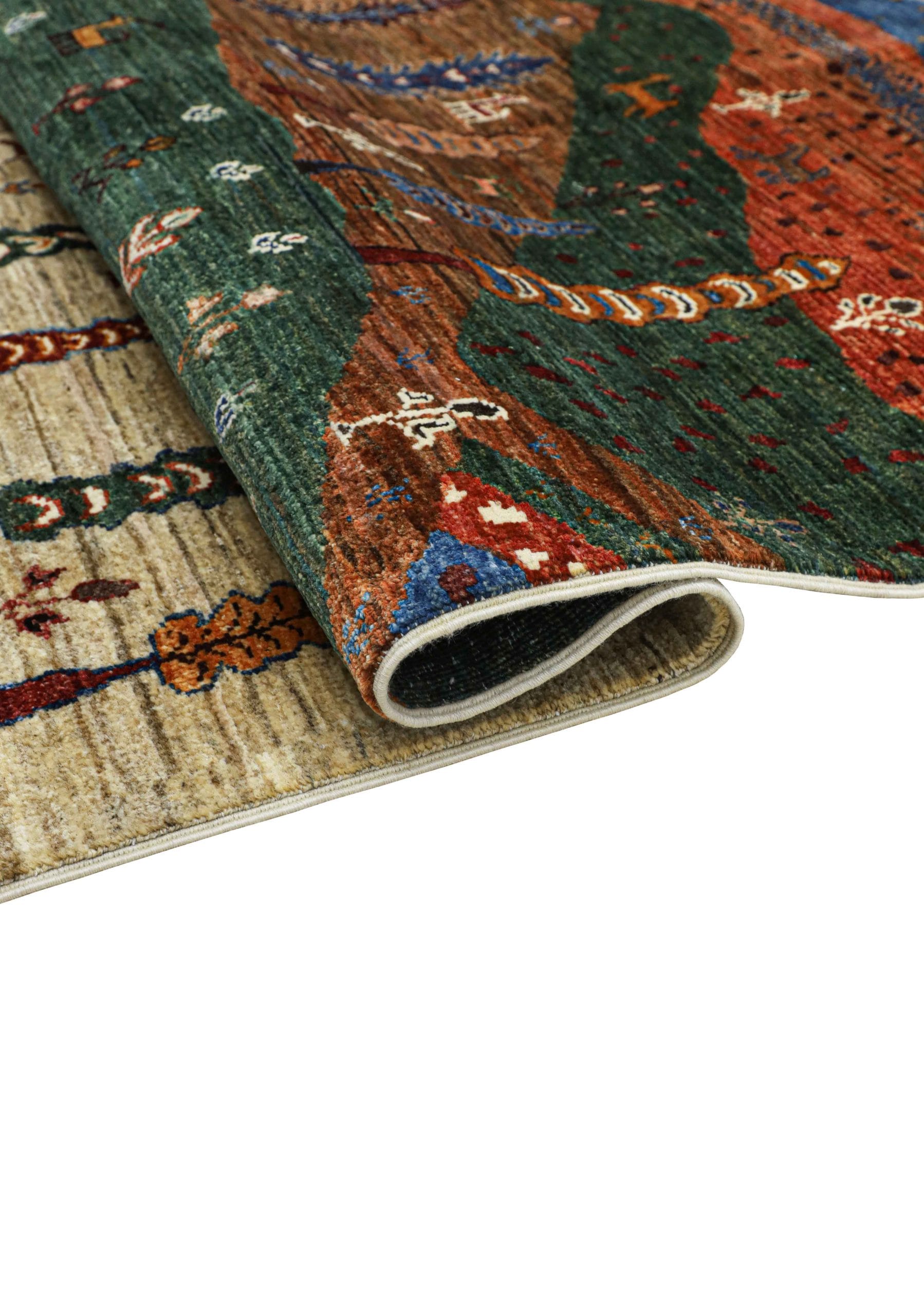 DARKHT NAQSHA DARYAYE CARPET AFGHAN