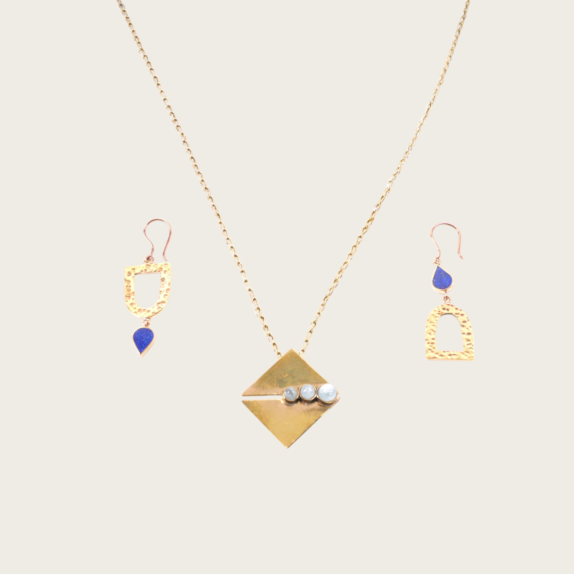 Afghan Jewelry Set – Necklace & Earrings (Matching Set) Lajaward