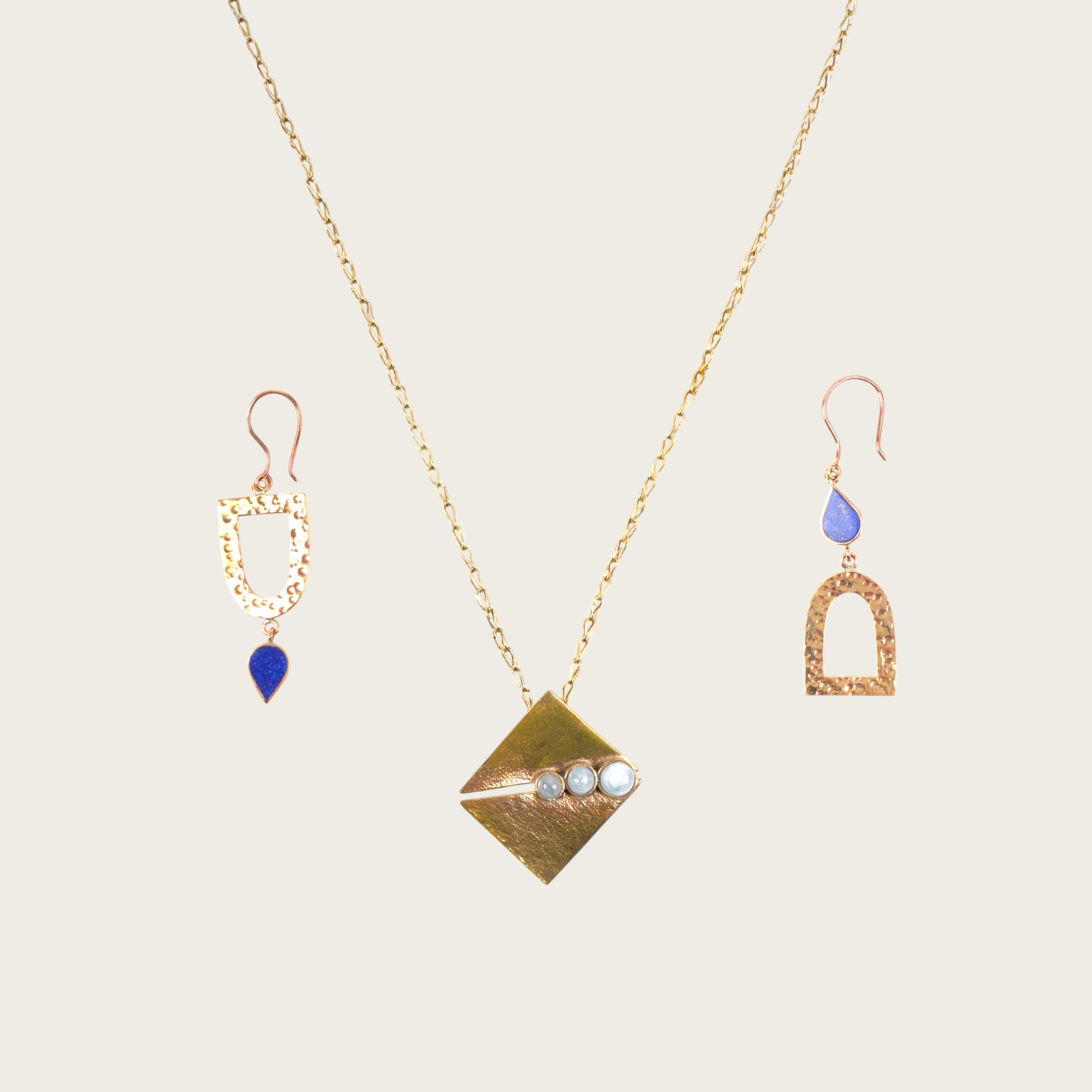 Afghan Jewelry Set – Necklace & Earrings (Matching Set) Lajaward