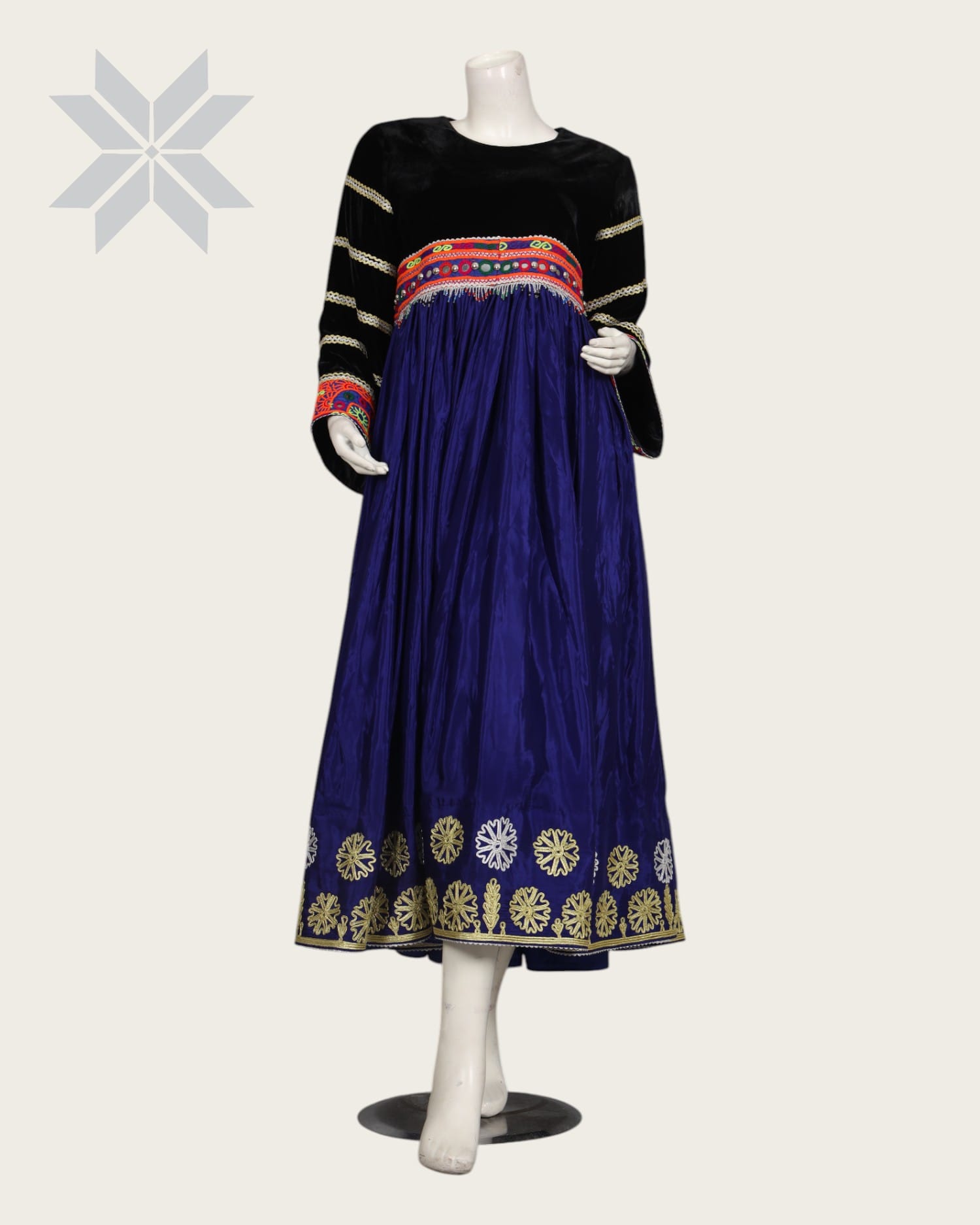 Zarif Velvet Women Dress