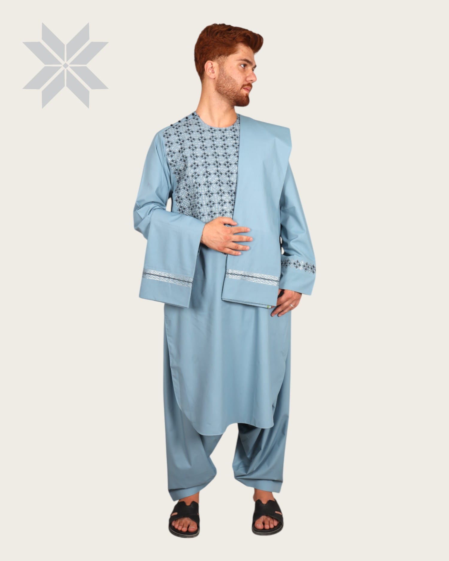 Stylish Men Cloths with Shawl