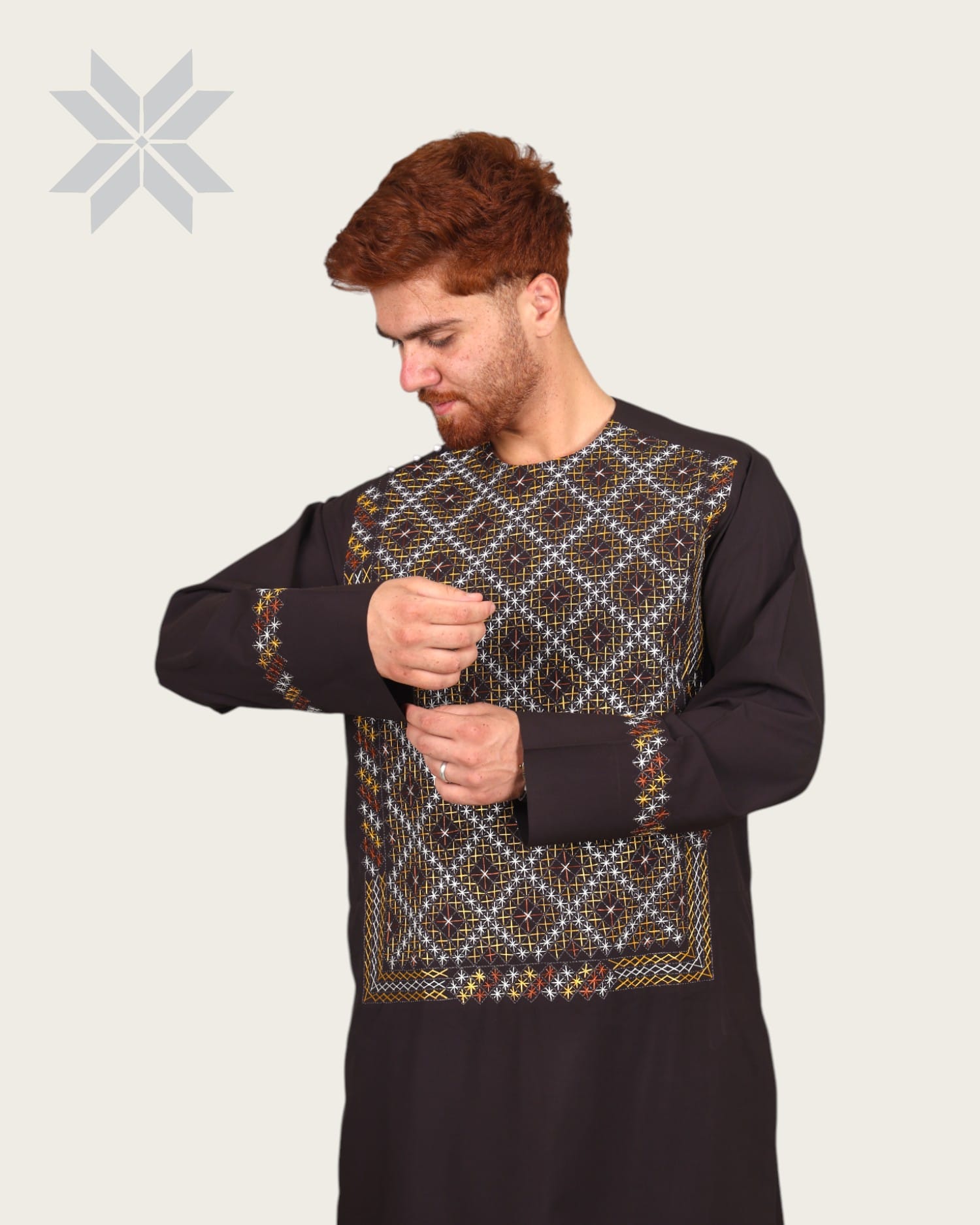 Afghani Men Chest Embroidered cloths
