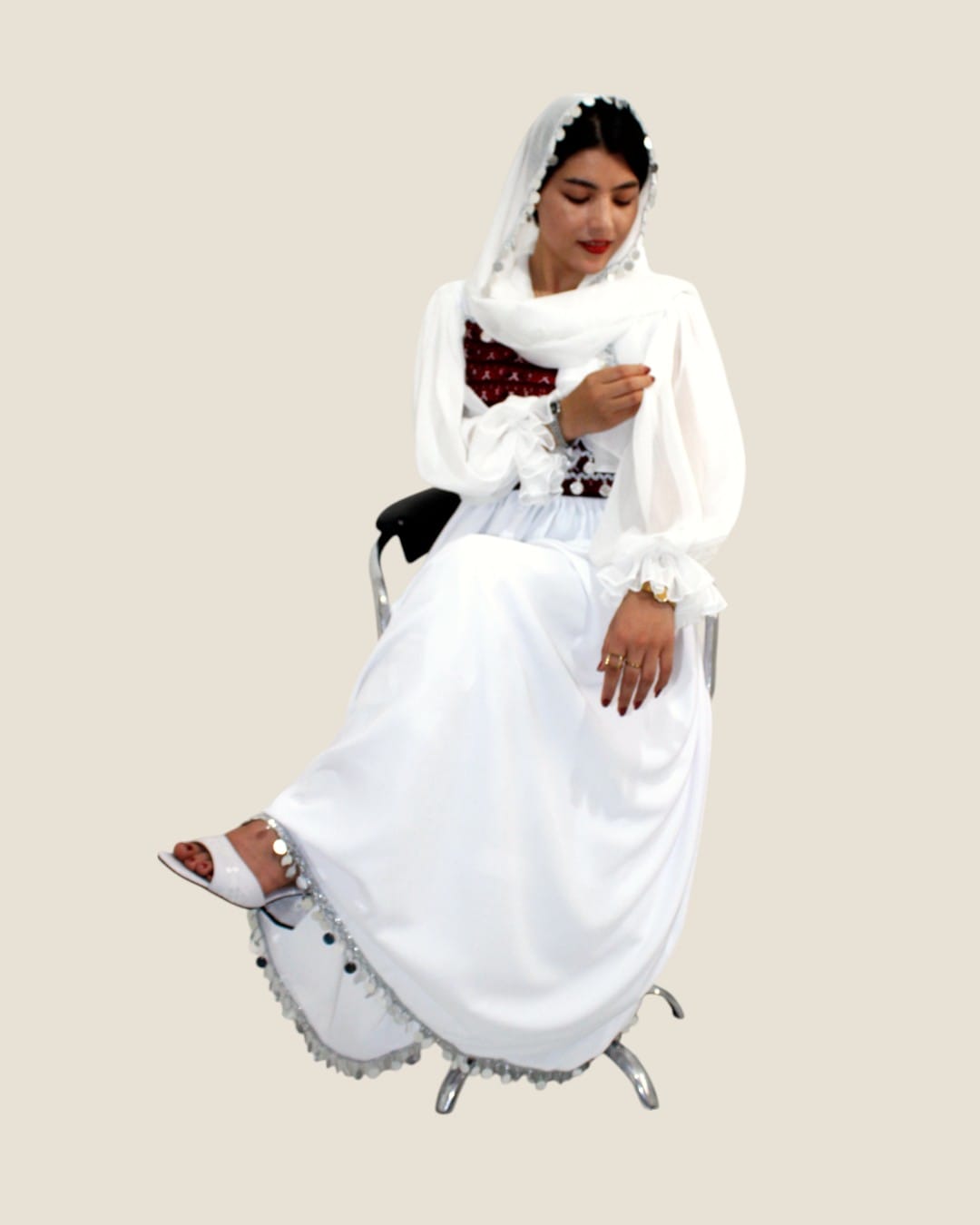 White Long Dress For Women