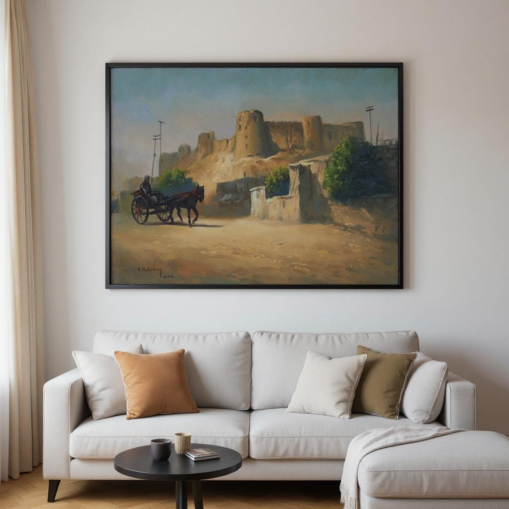 Oil Painting Herat Balaysar