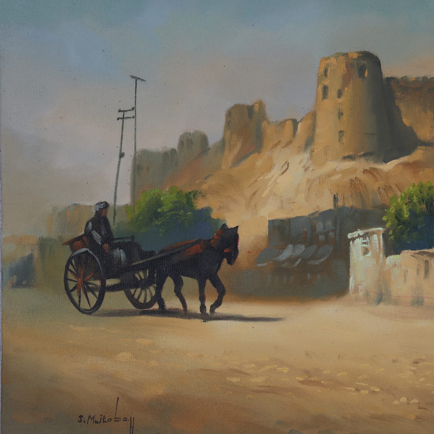 Oil Painting Herat Balaysar