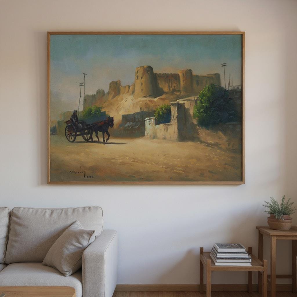 Oil Painting Herat Balaysar