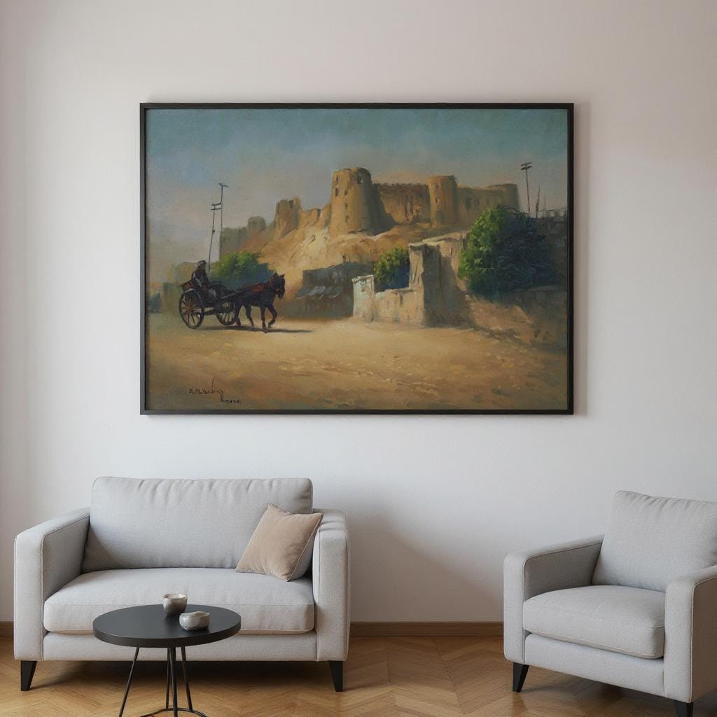 Oil Painting Herat Balaysar