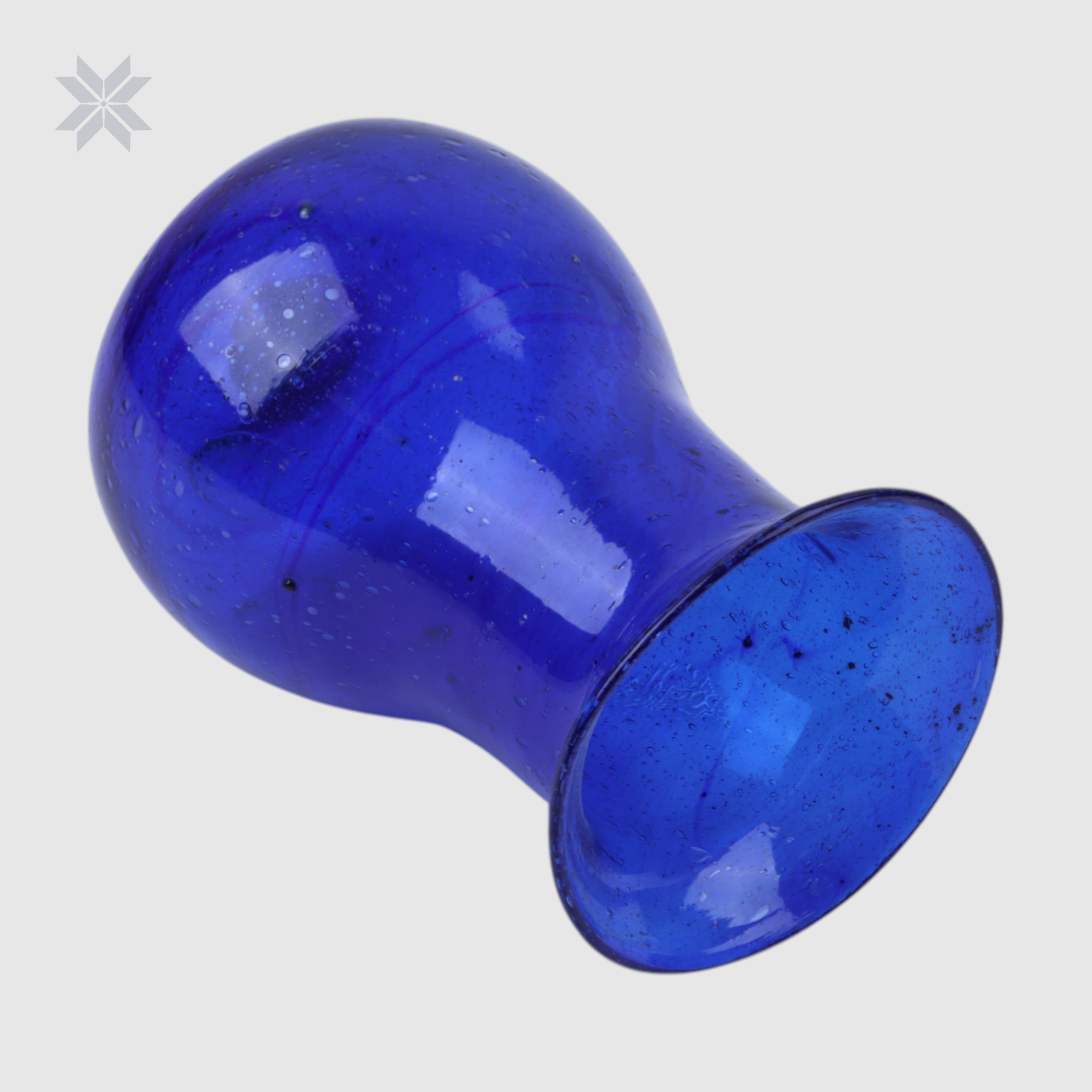 Small Blue Vase Handmade