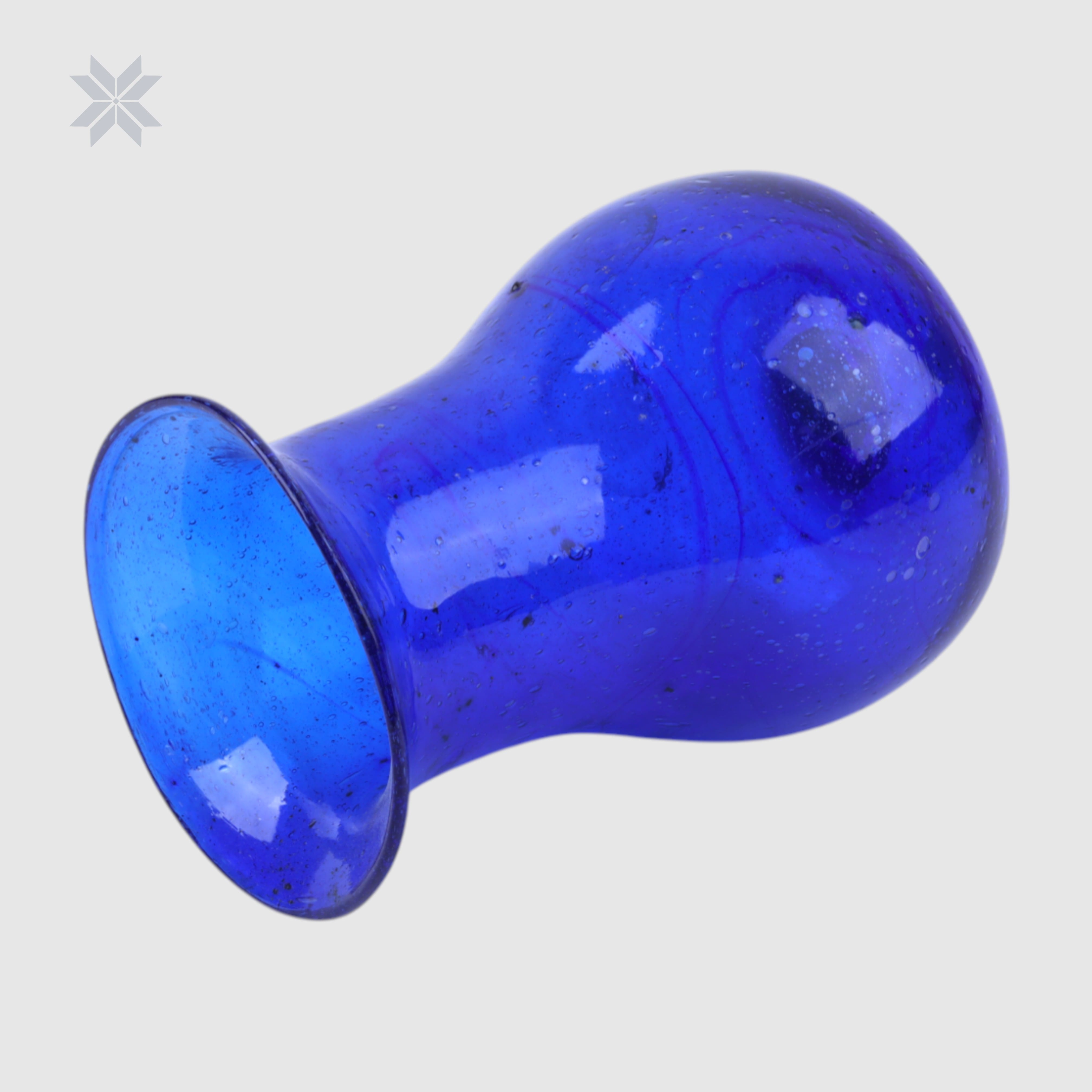 Small Blue Vase Handmade