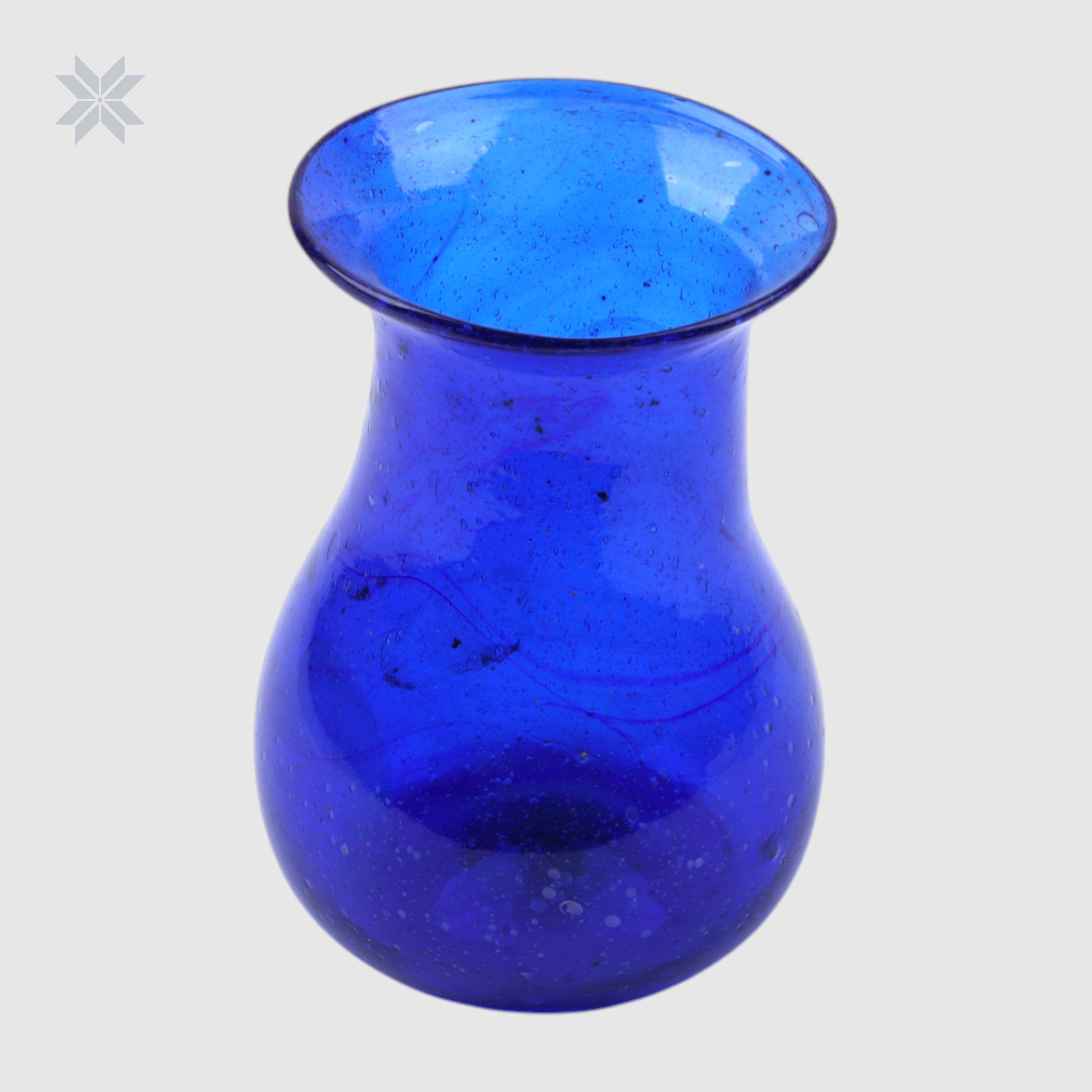Small Blue Vase Handmade