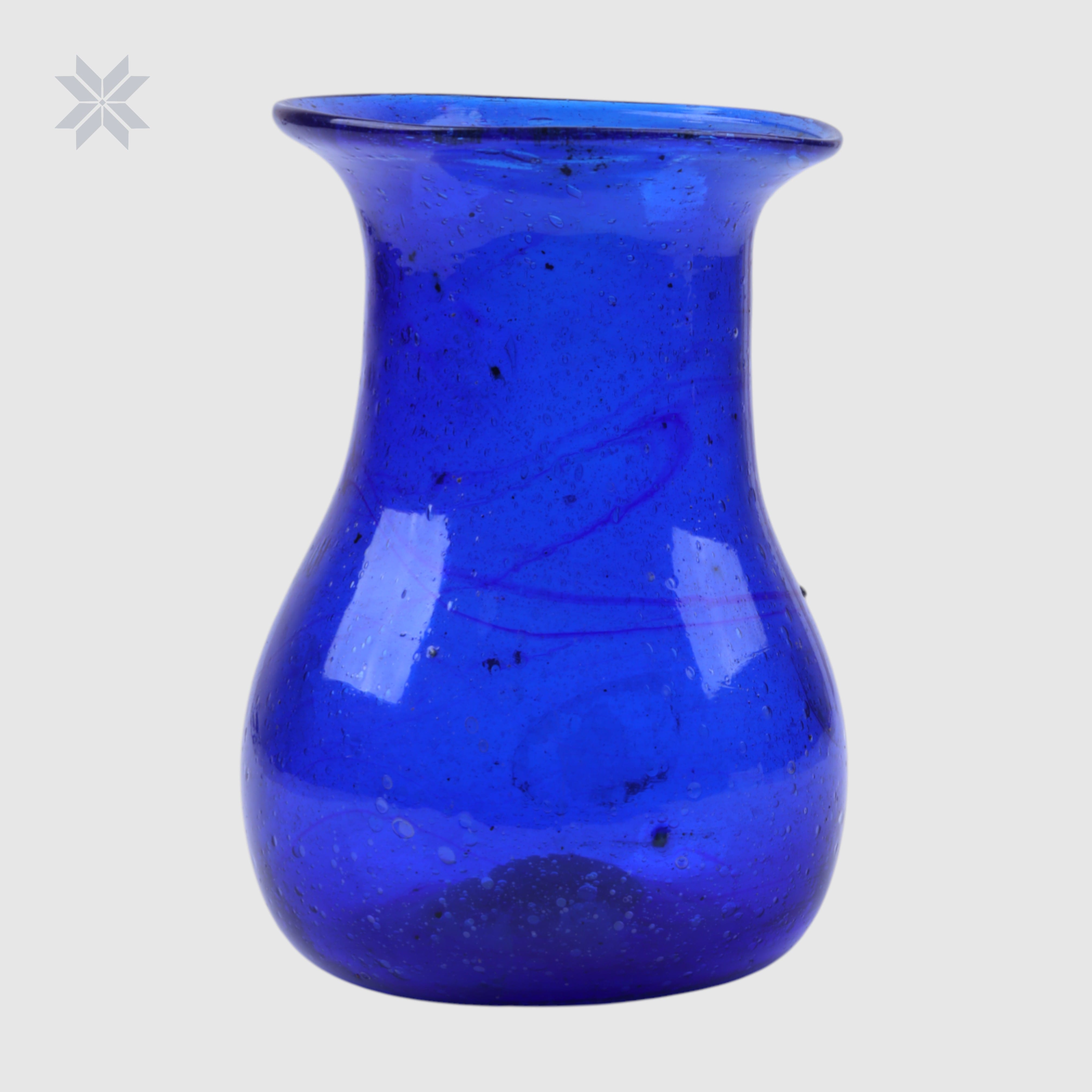 Small Blue Vase Handmade