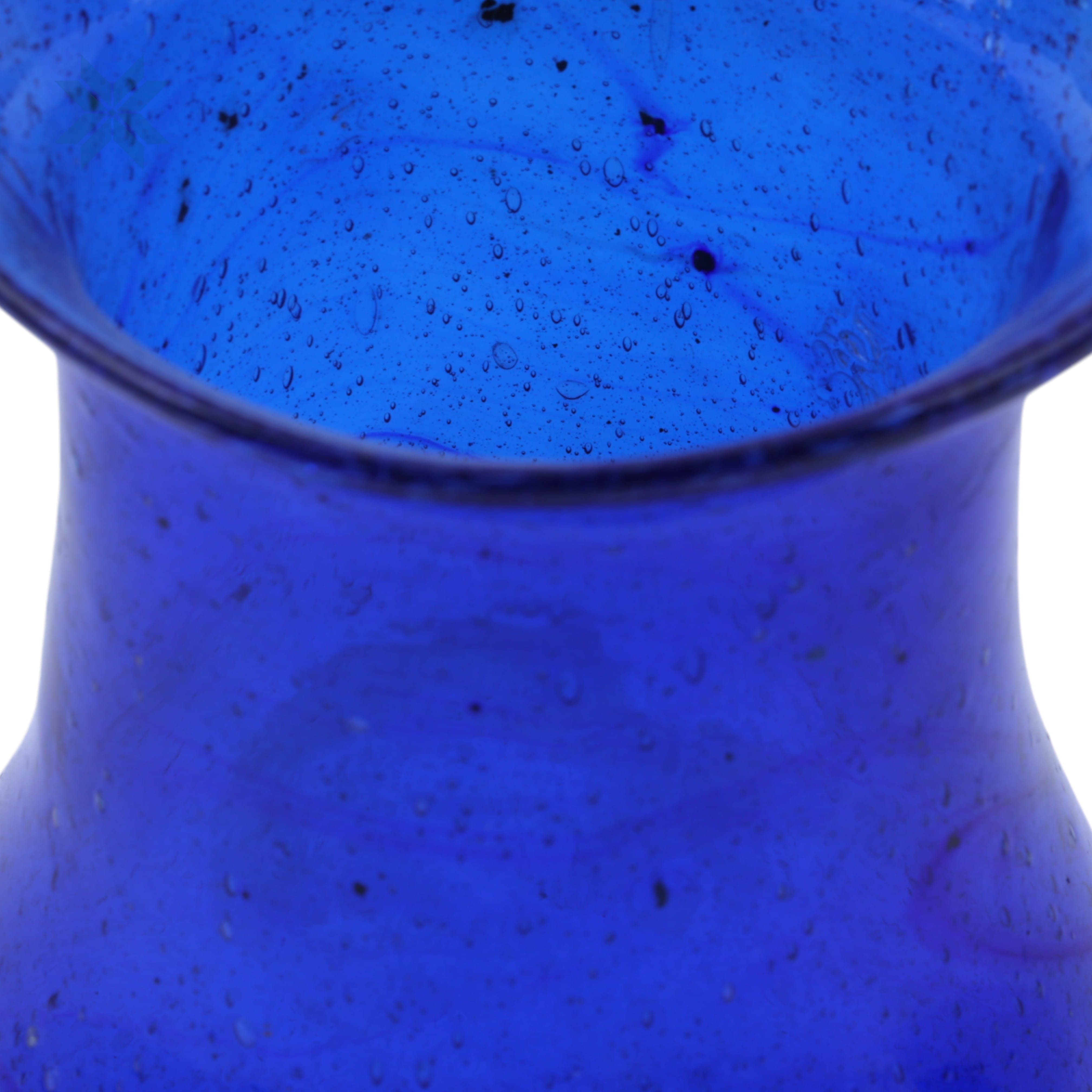 Small Blue Vase Handmade
