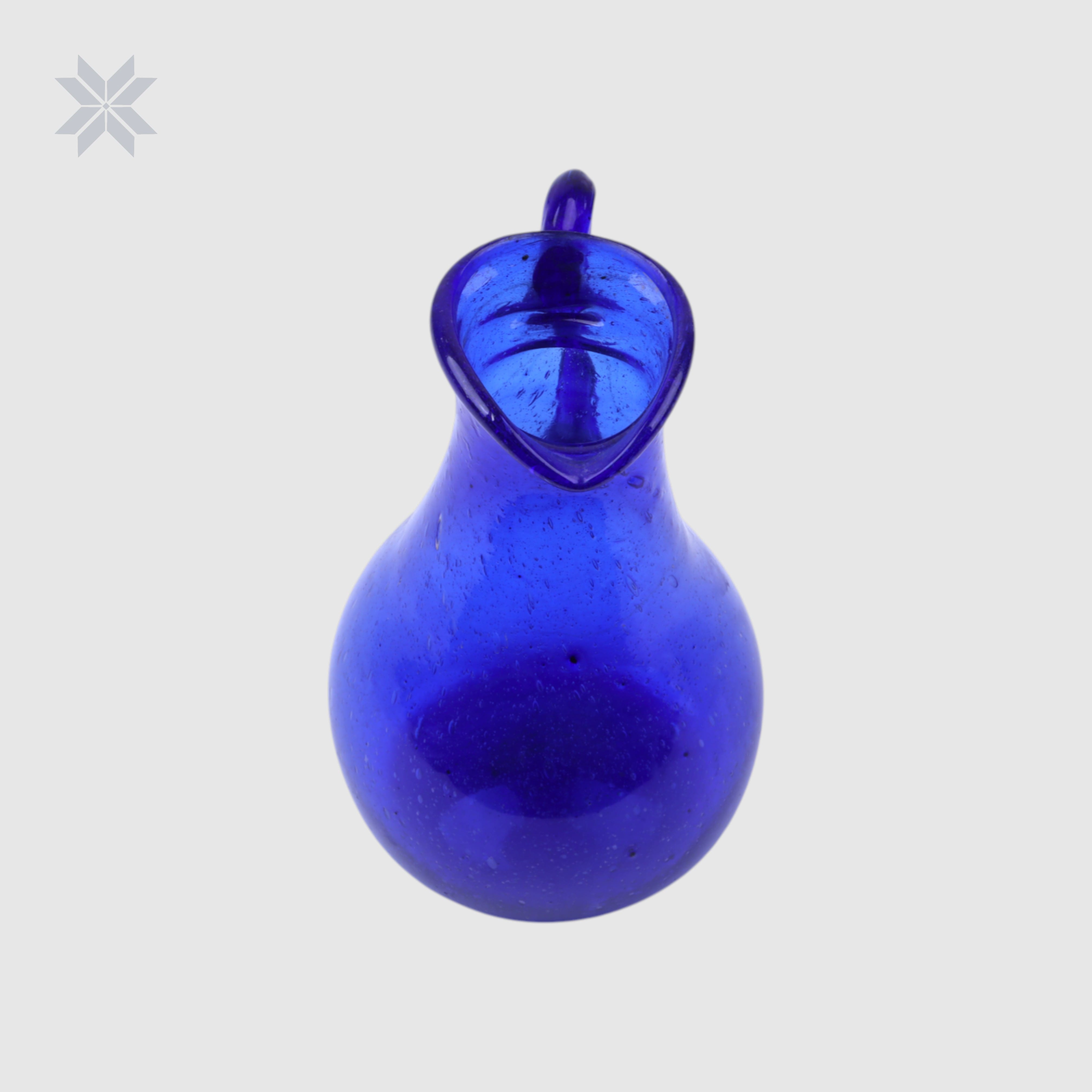 Glass Jug blue & Handmade Jug