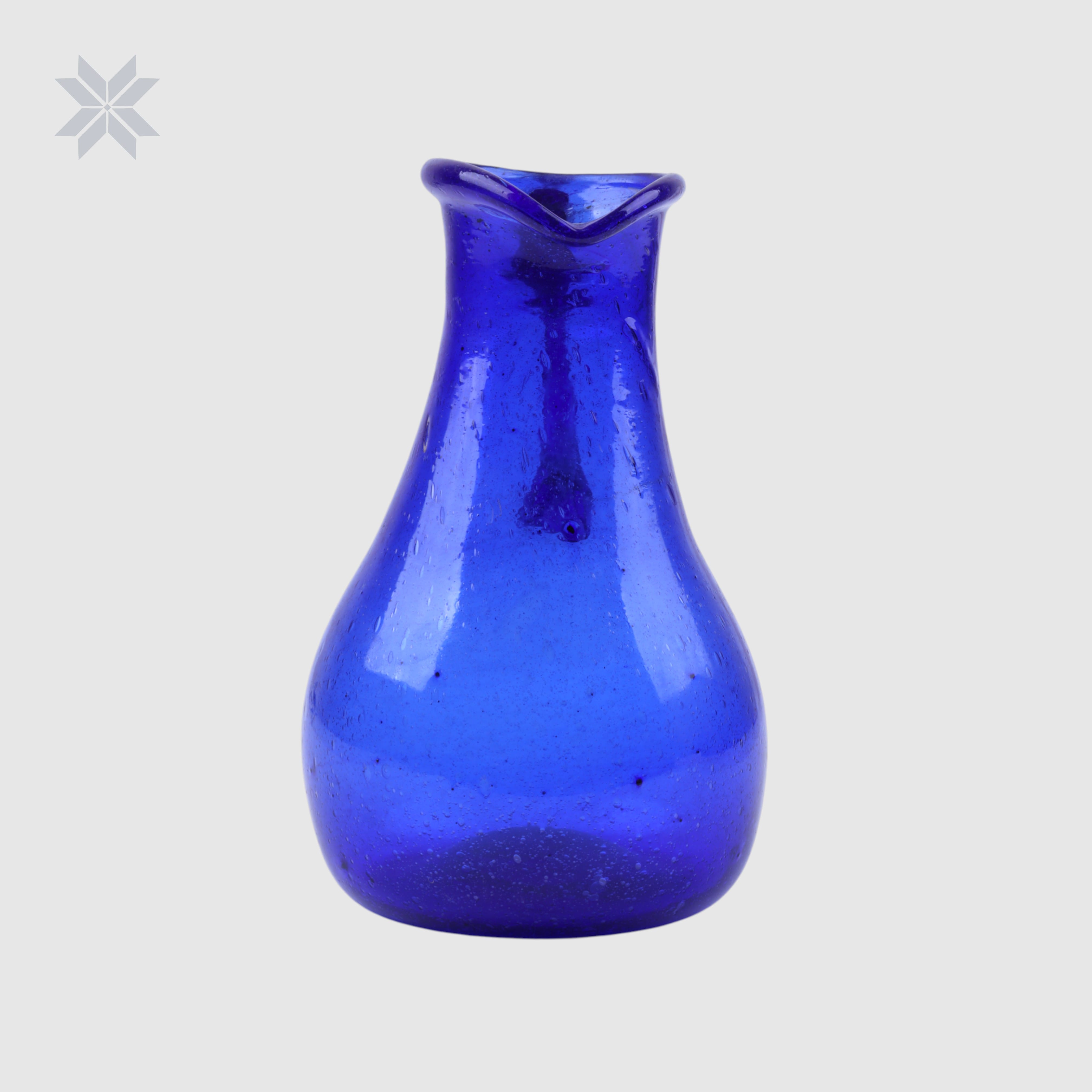 Glass Jug blue & Handmade Jug