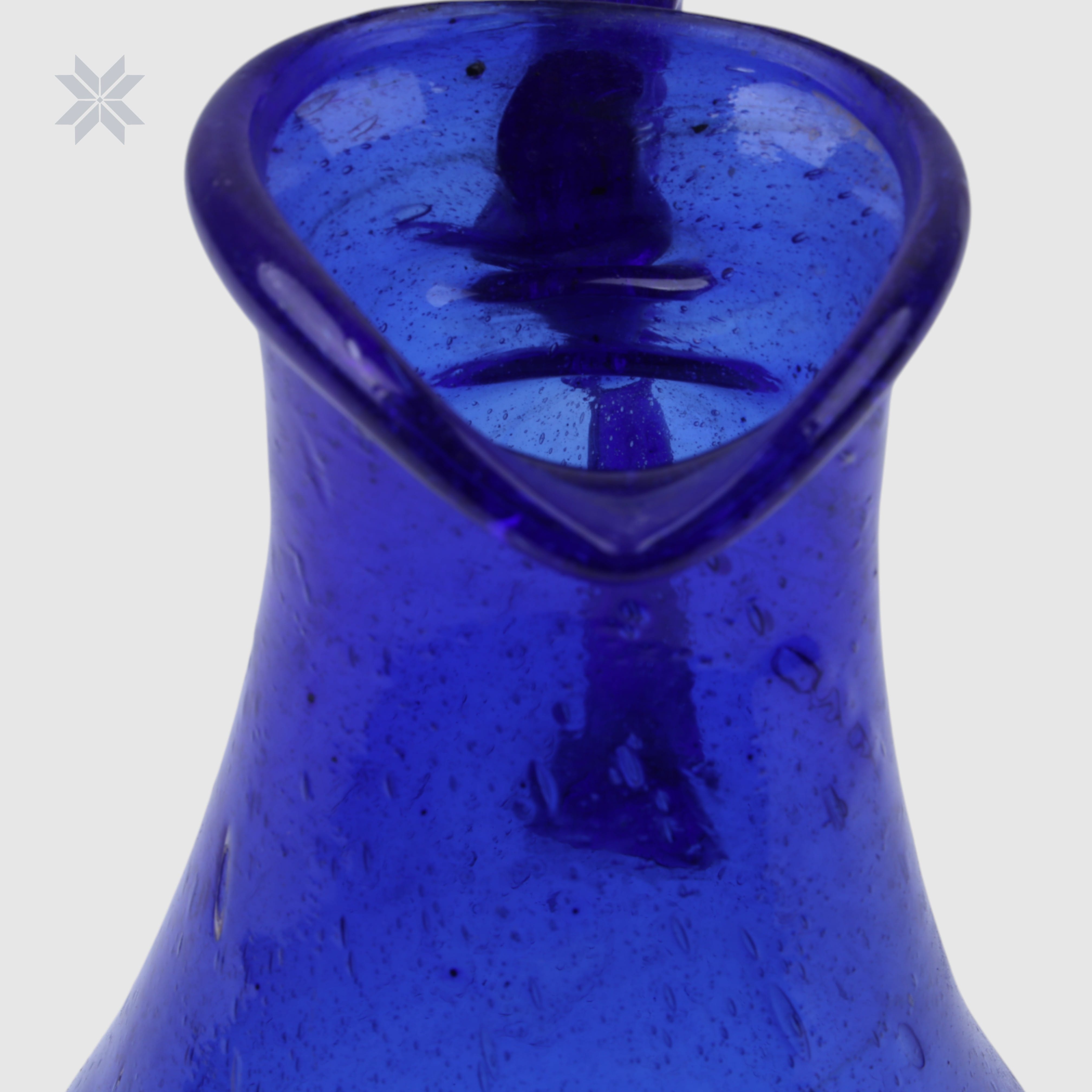 Glass Jug blue & Handmade Jug