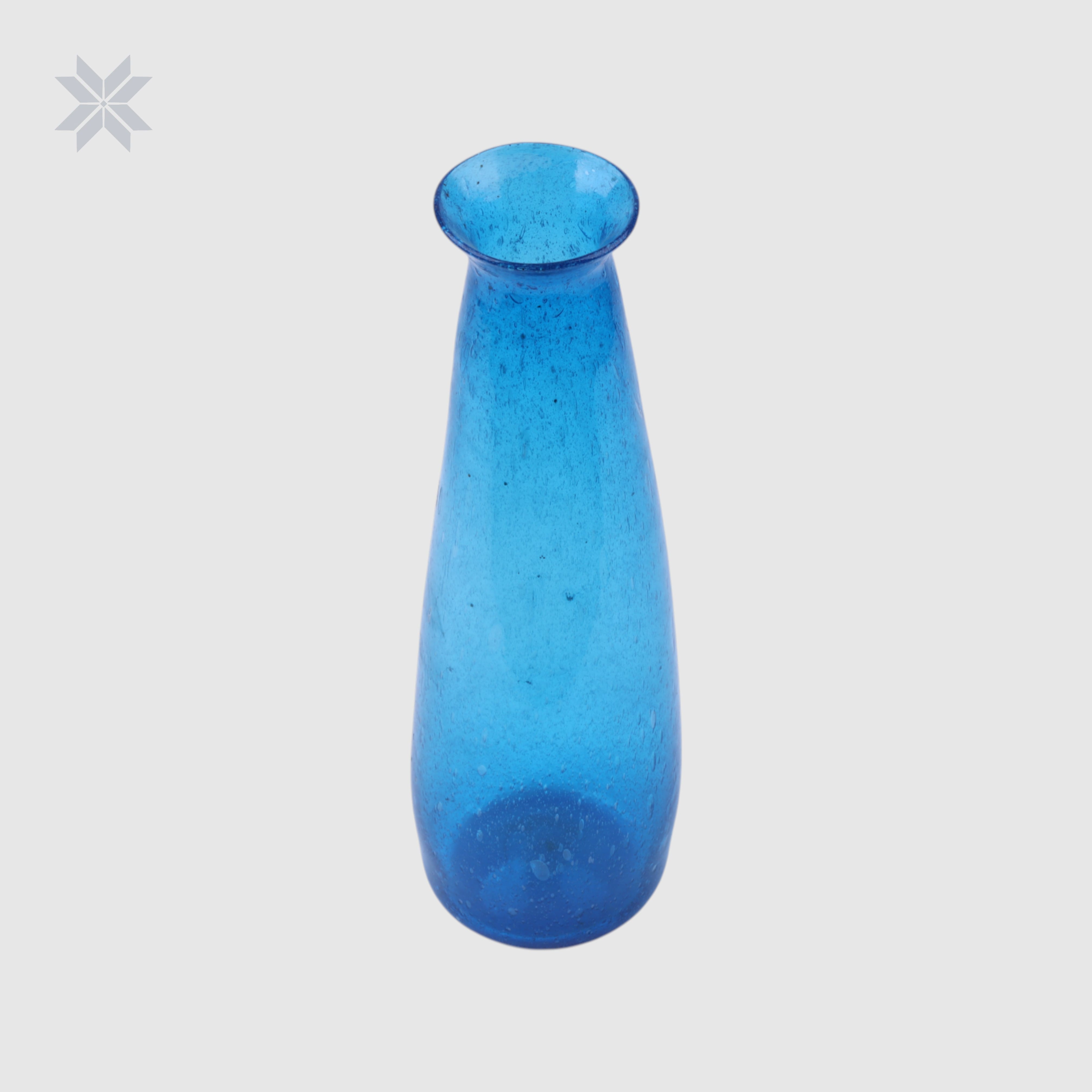 Clear Glass Container, Handmade Glass Vase