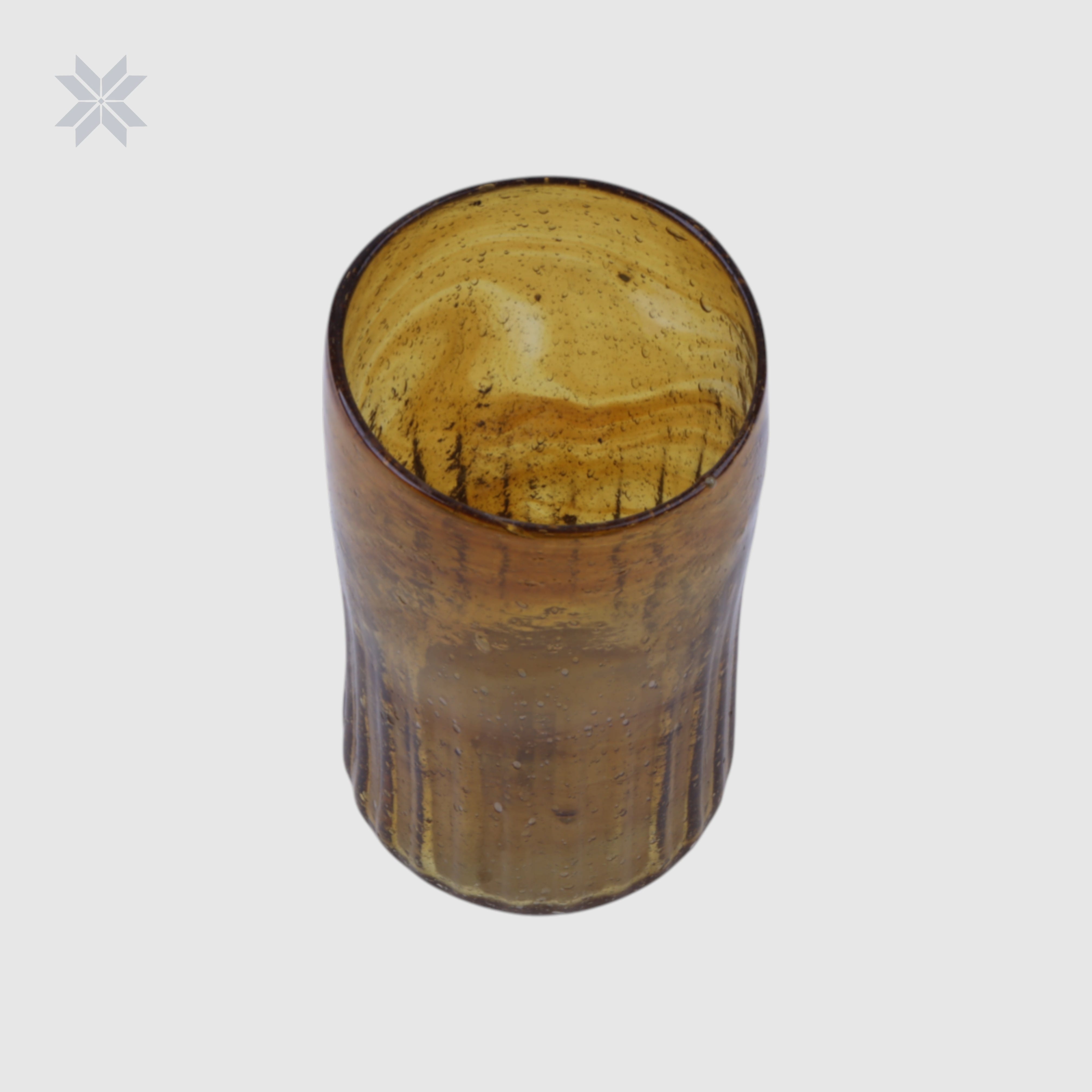 Set of 6, Herati Glass Tumblers