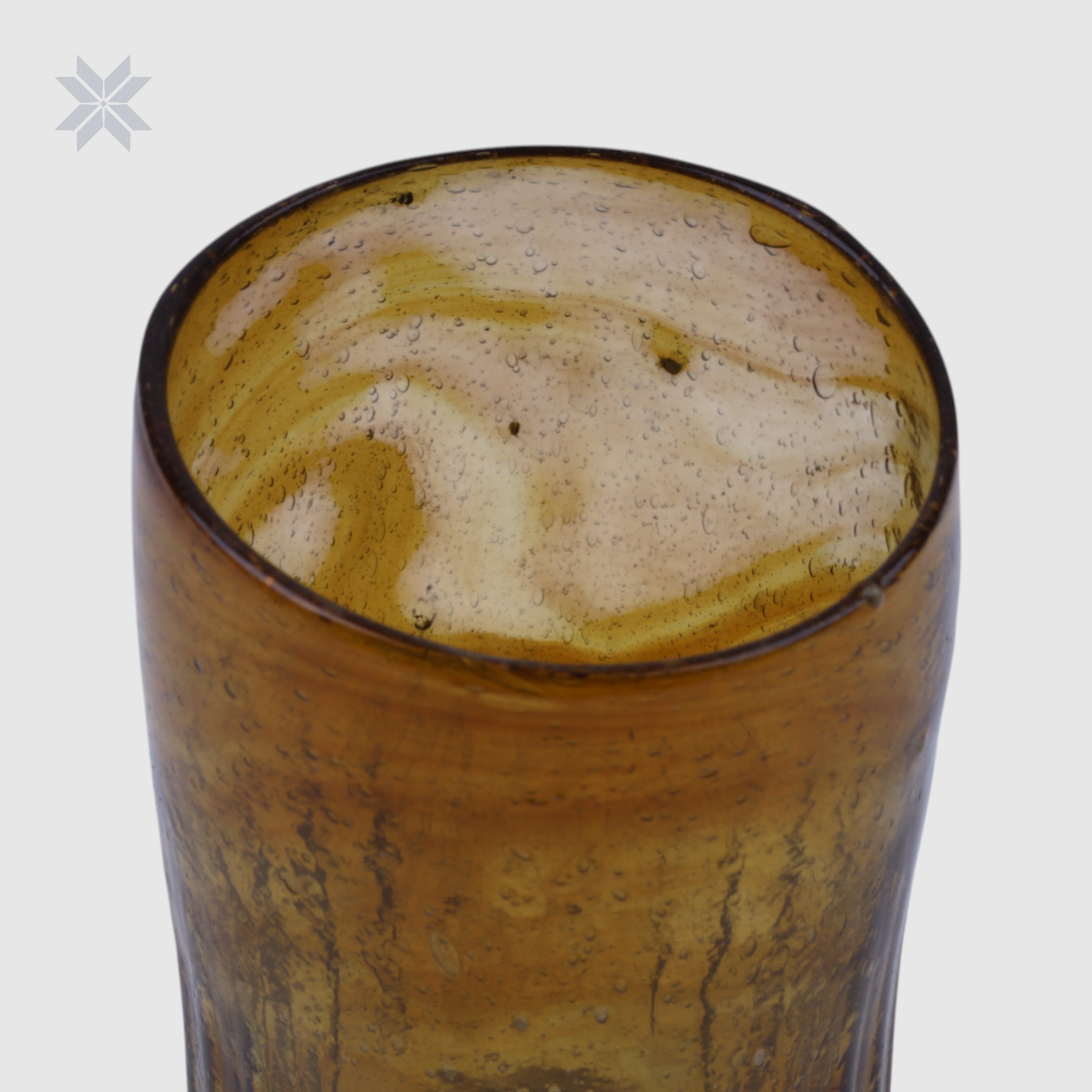 Set of 6, Herati Glass Tumblers