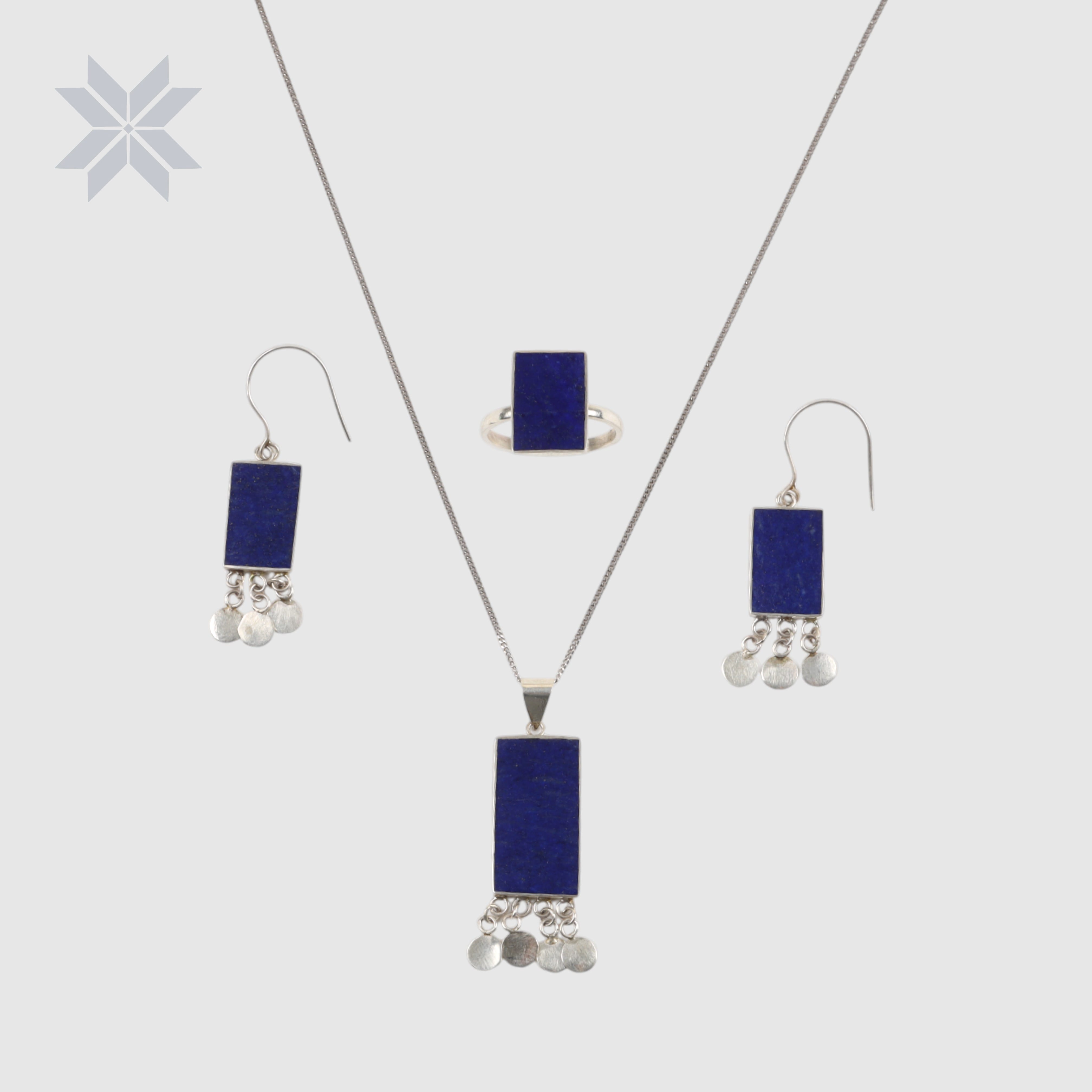 Lapis Lazuli Boli Jewelry Set